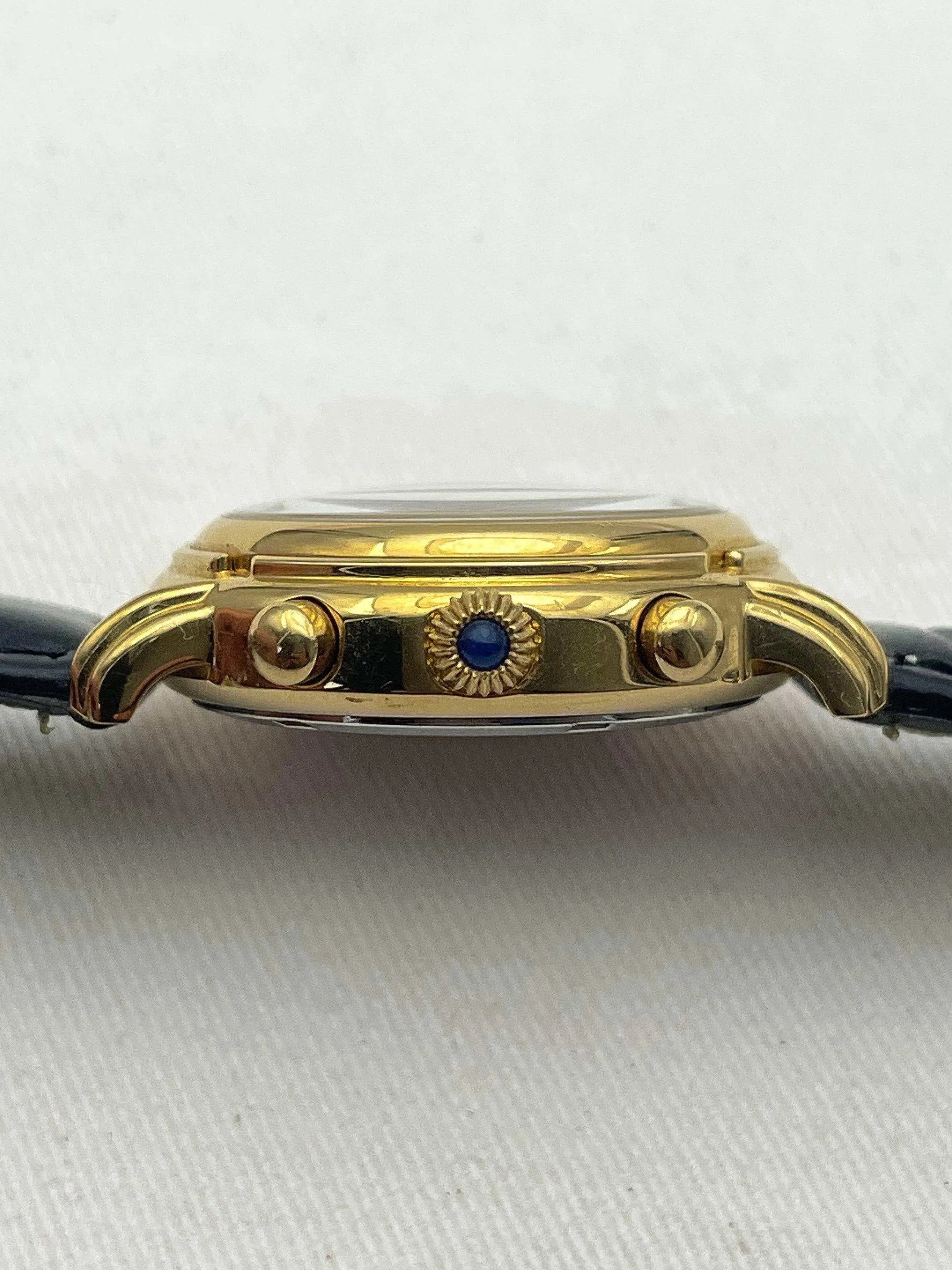 Lancaster - Blue Dial Chronographe - 1990s - Atelier Victor - Vintage  Shop