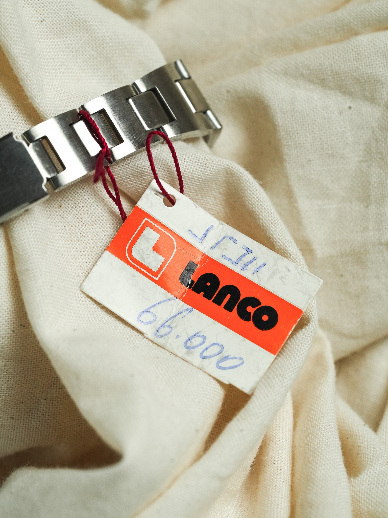 Lanco - Mini Tonneau Acier Bleu Automatique - NOS - 1980s - Atelier Victor - Vintage  Shop