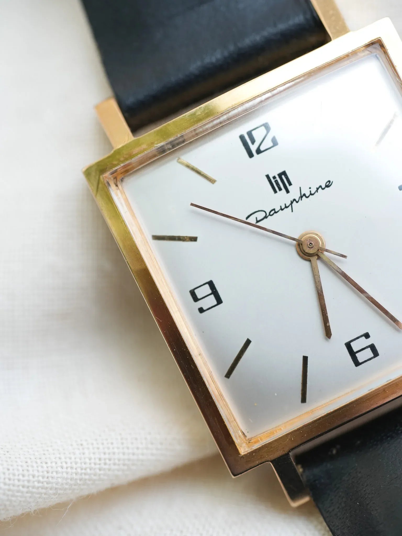 Lip - Dauphine Carré 3-6-9-12 plaqué or - 1970s - Atelier Victor