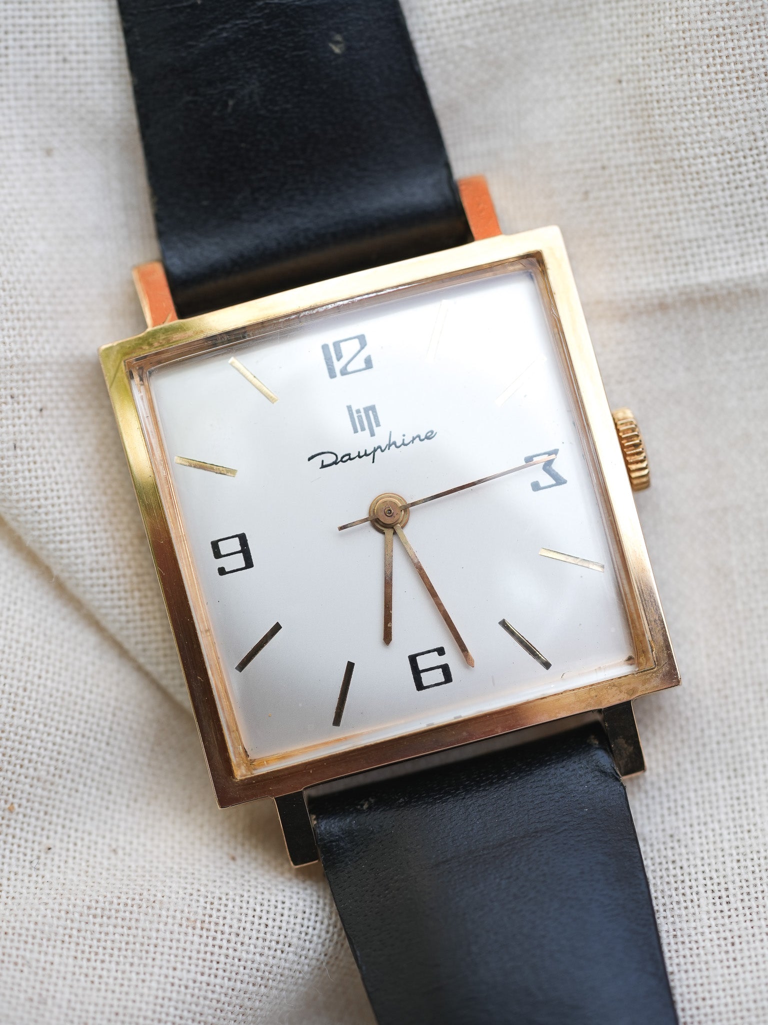 Lip - Dauphine Carré 3-6-9-12 plaqué or - 1970s - Atelier Victor - Vintage  Shop