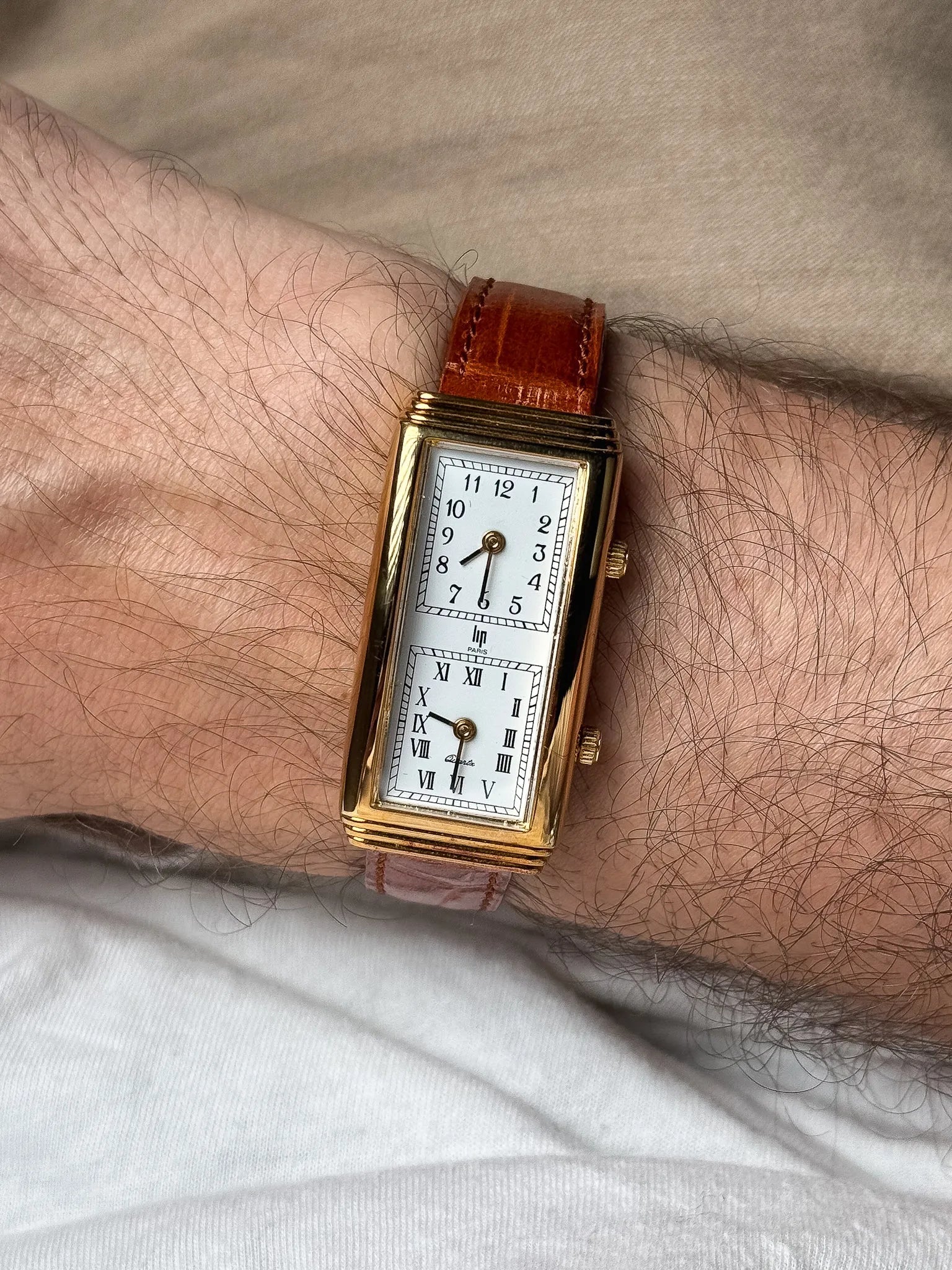 Lip - Double Fuseaux Horaires avec deux mouvements - Boite & Papier - 1990s - Atelier Victor