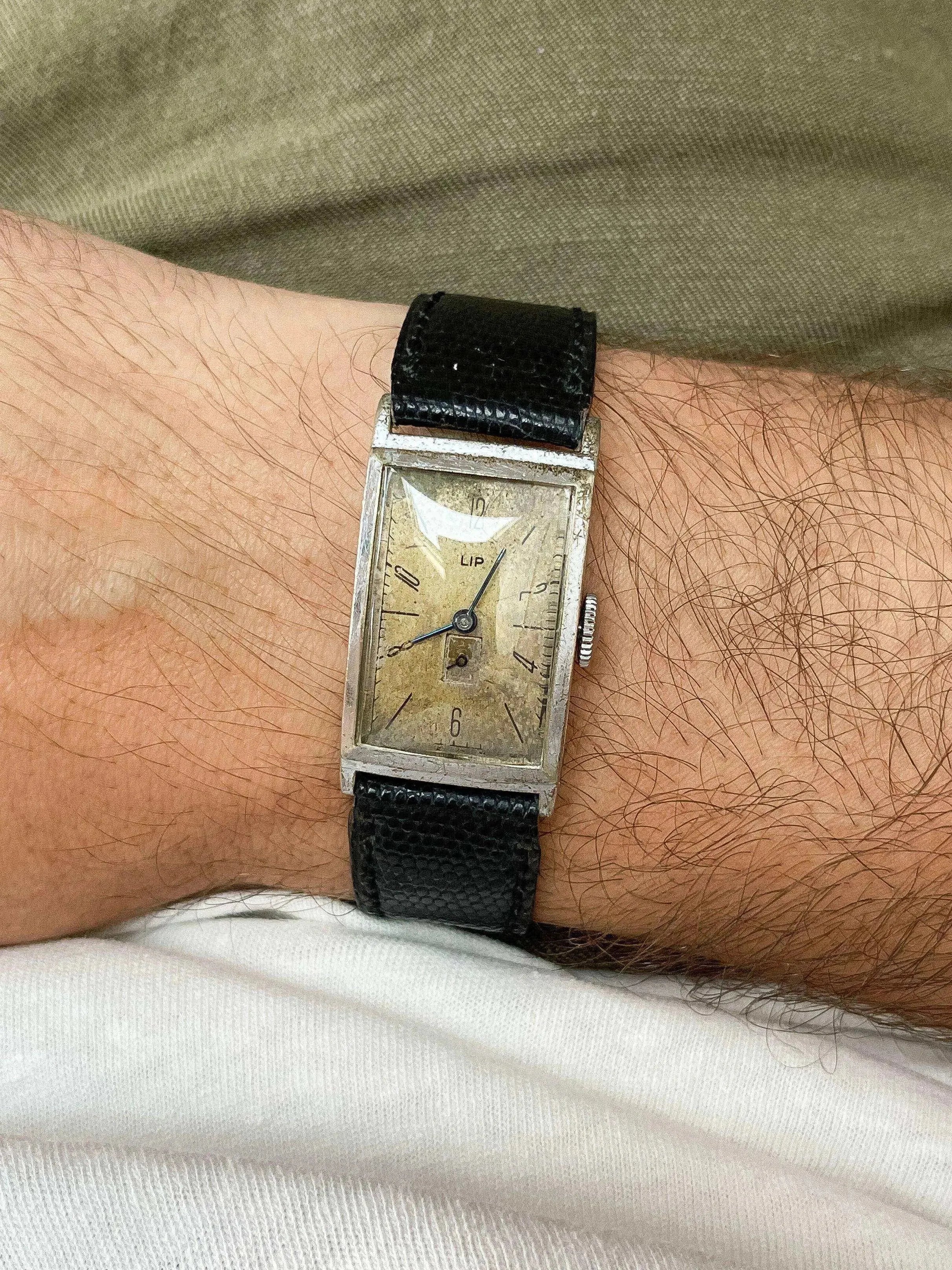 Lip - T18 Churchill Patine - 1930’s - Atelier Victor Paris - Vintage Watch Shop Dubai