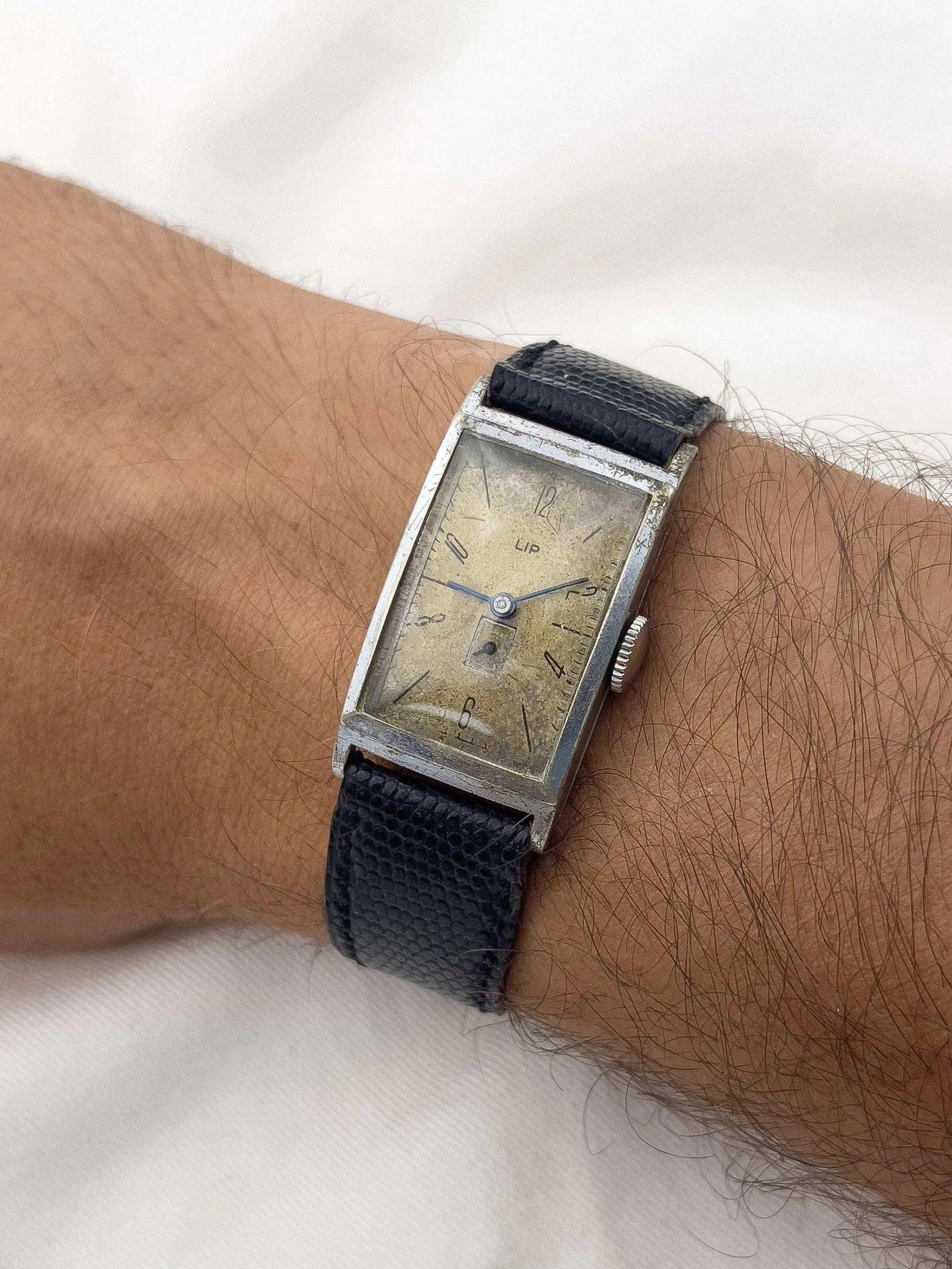 Lip - T18 Churchill Patine - 1930’s - Atelier Victor Paris - Vintage Watch Shop Dubai