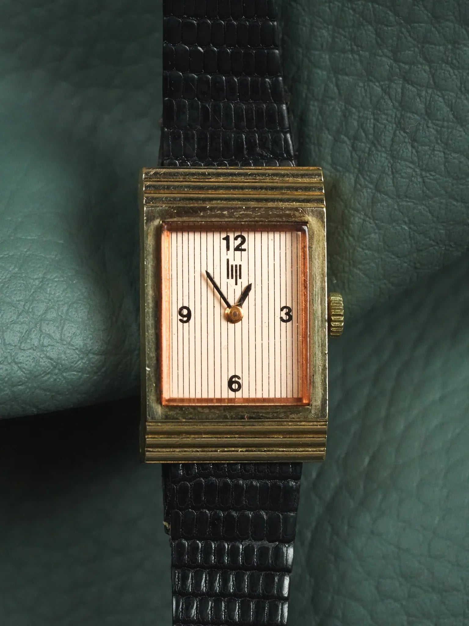 Lip - Tank Or Cadran Saumon Tapissé - 1970s - Atelier Victor