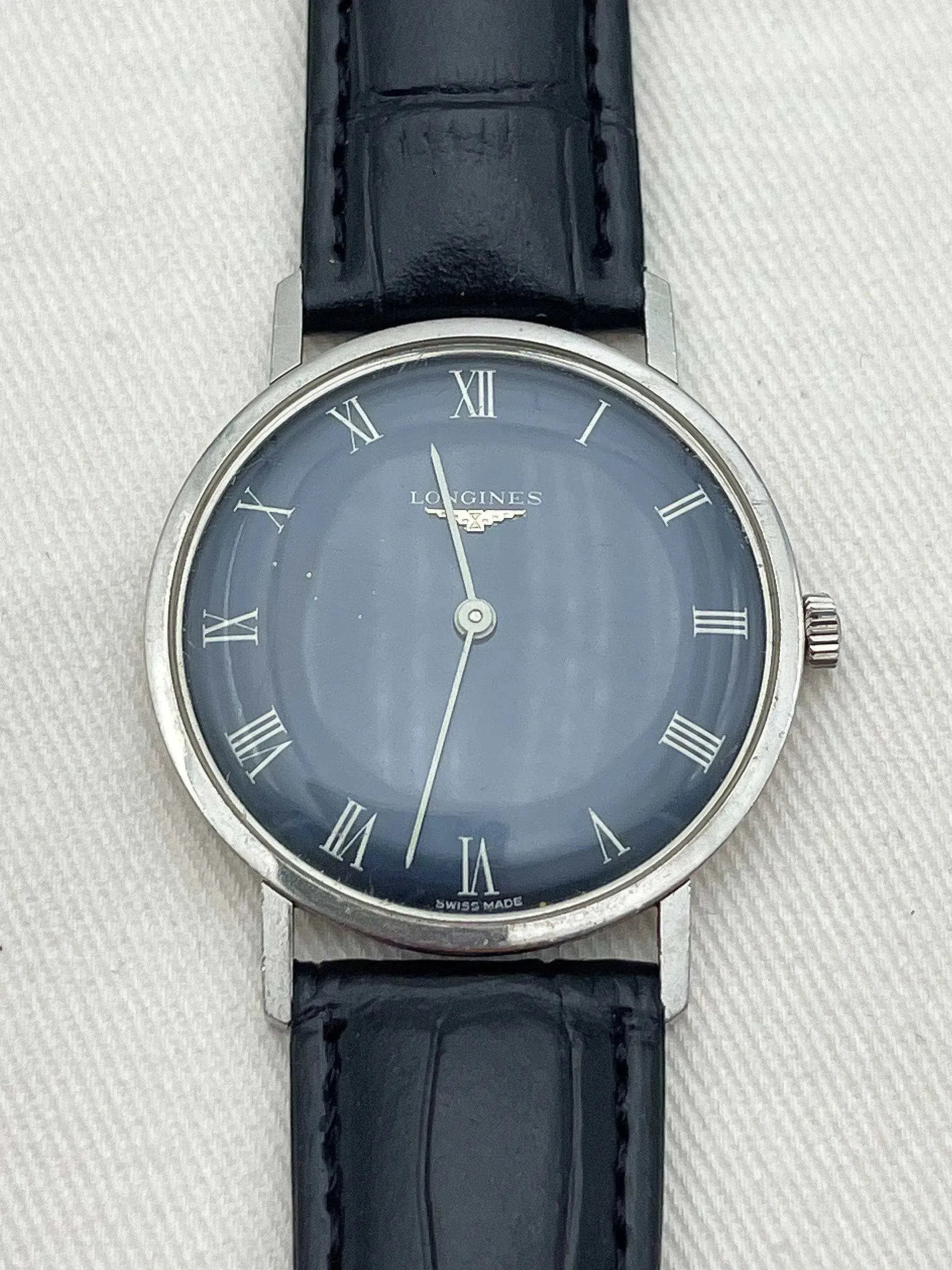 Longines - Acier Cadran Bleu nuit - 1974 - Atelier Victor