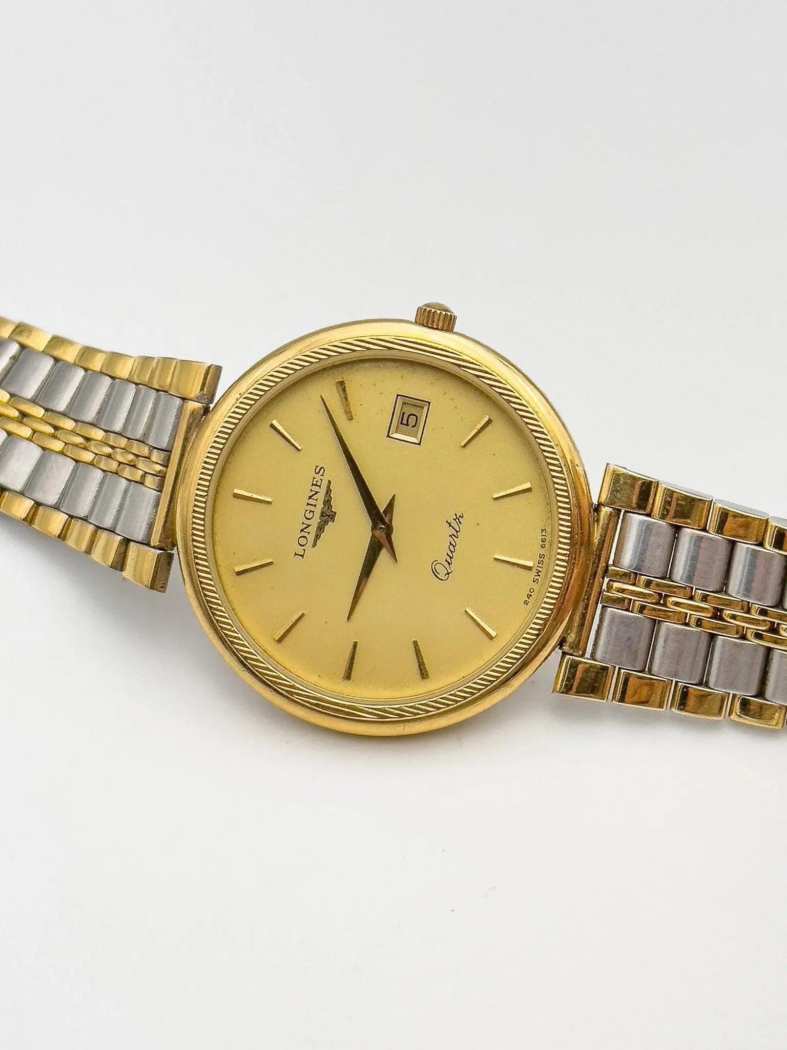 Longines - Acier Or Ultra Fine - 1990s - Atelier Victor Paris - Vintage Watch Shop Dubai