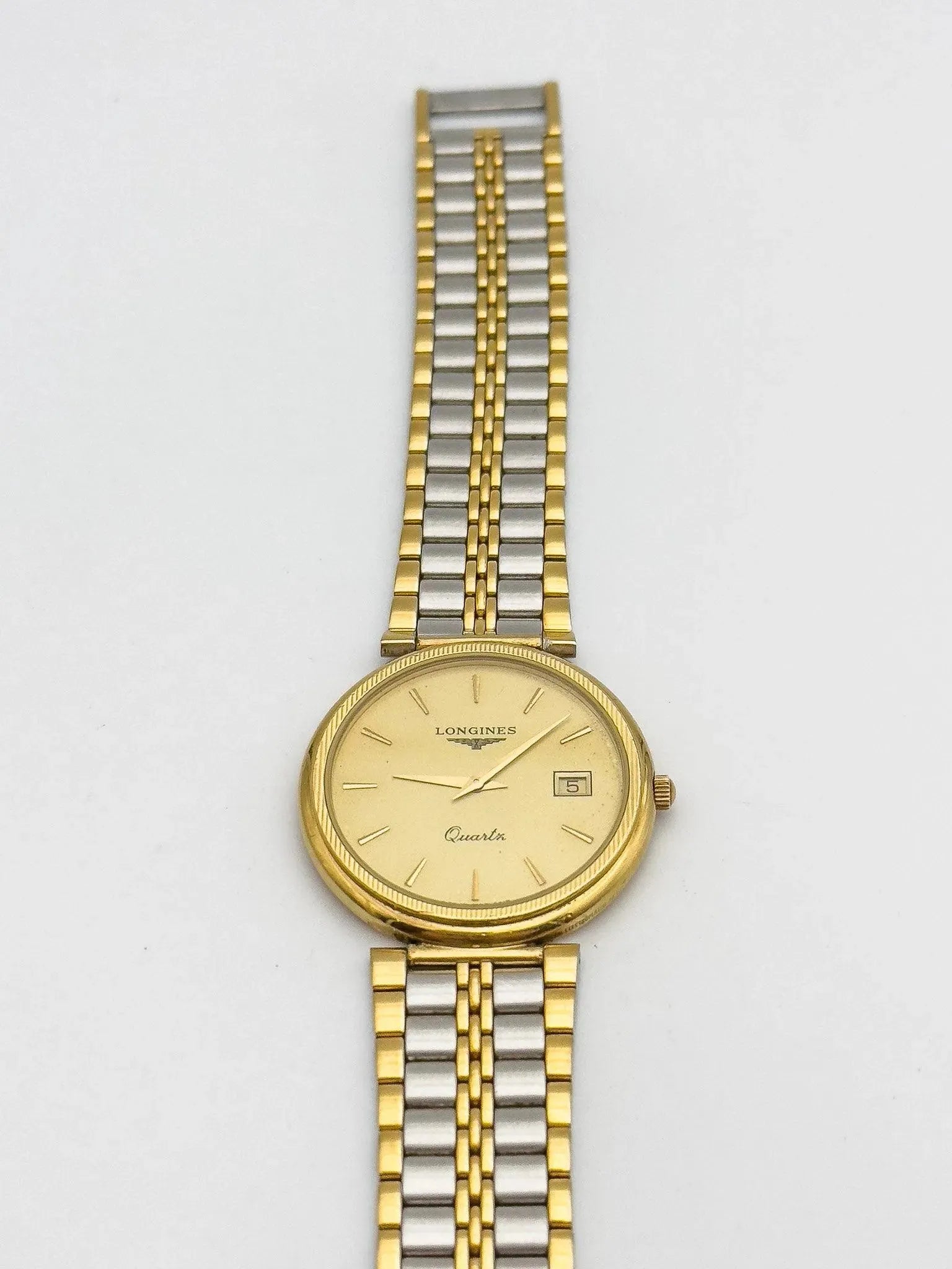 Longines - Acier Or Ultra Fine - 1990s - Atelier Victor Paris - Vintage Watch Shop Dubai