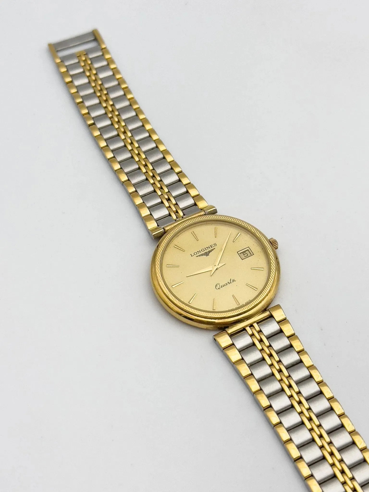Longines - Acier Or Ultra Fine - 1990s - Atelier Victor - Vintage  Shop