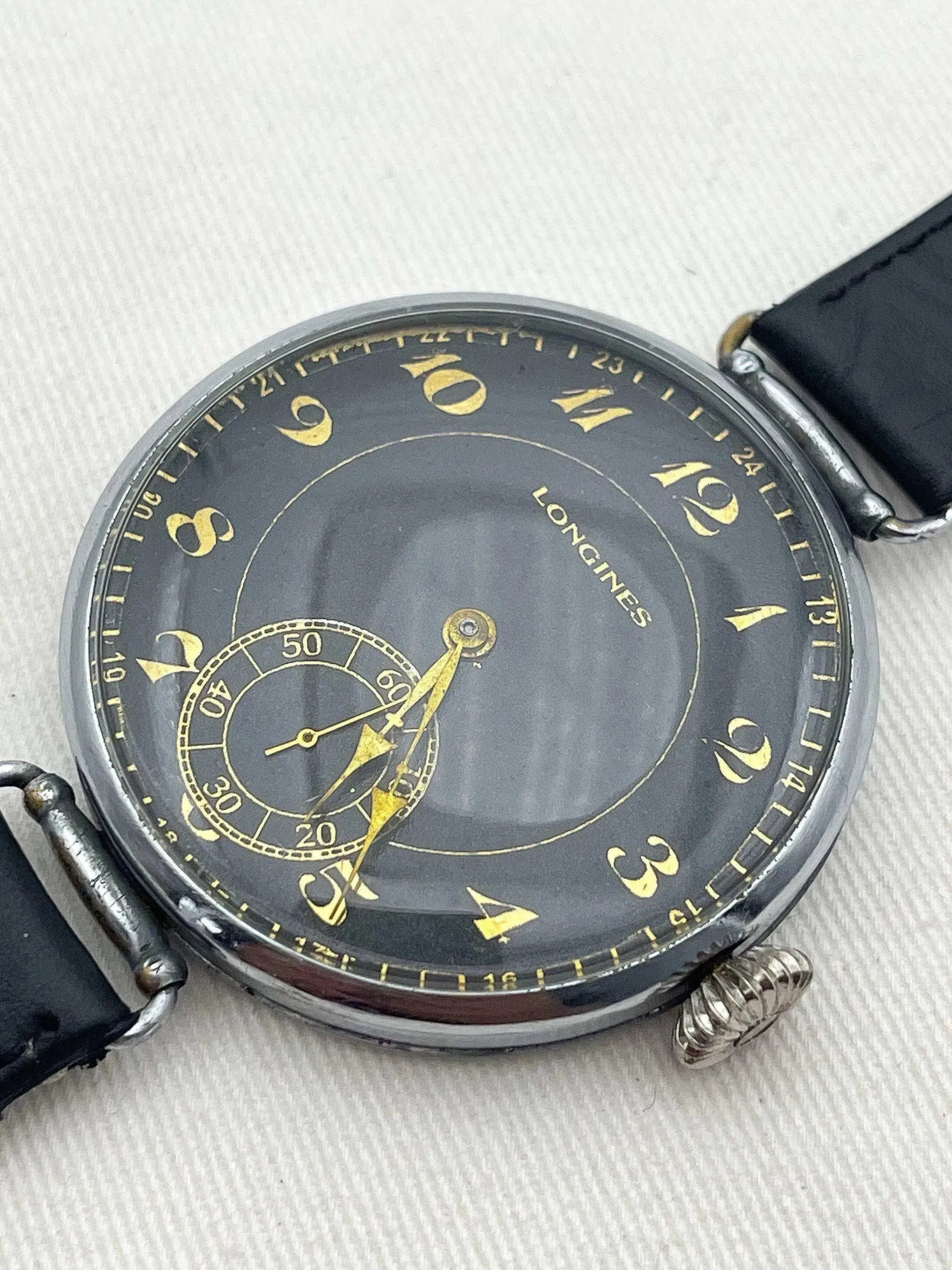 Longines - Ancienne montre de poche sur bracelet - 1929 - Atelier Victor