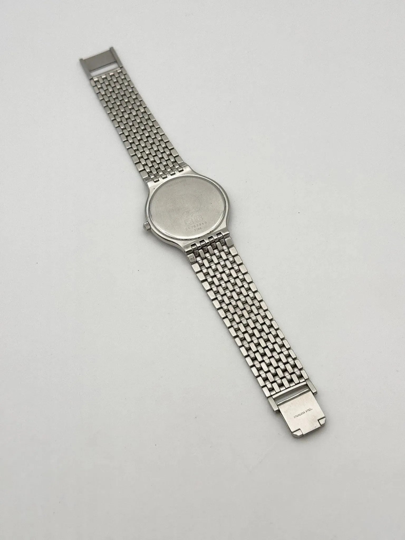 Longines - Beads of Rice Full Steel - 1980s - Atelier Victor - Vintage  Shop