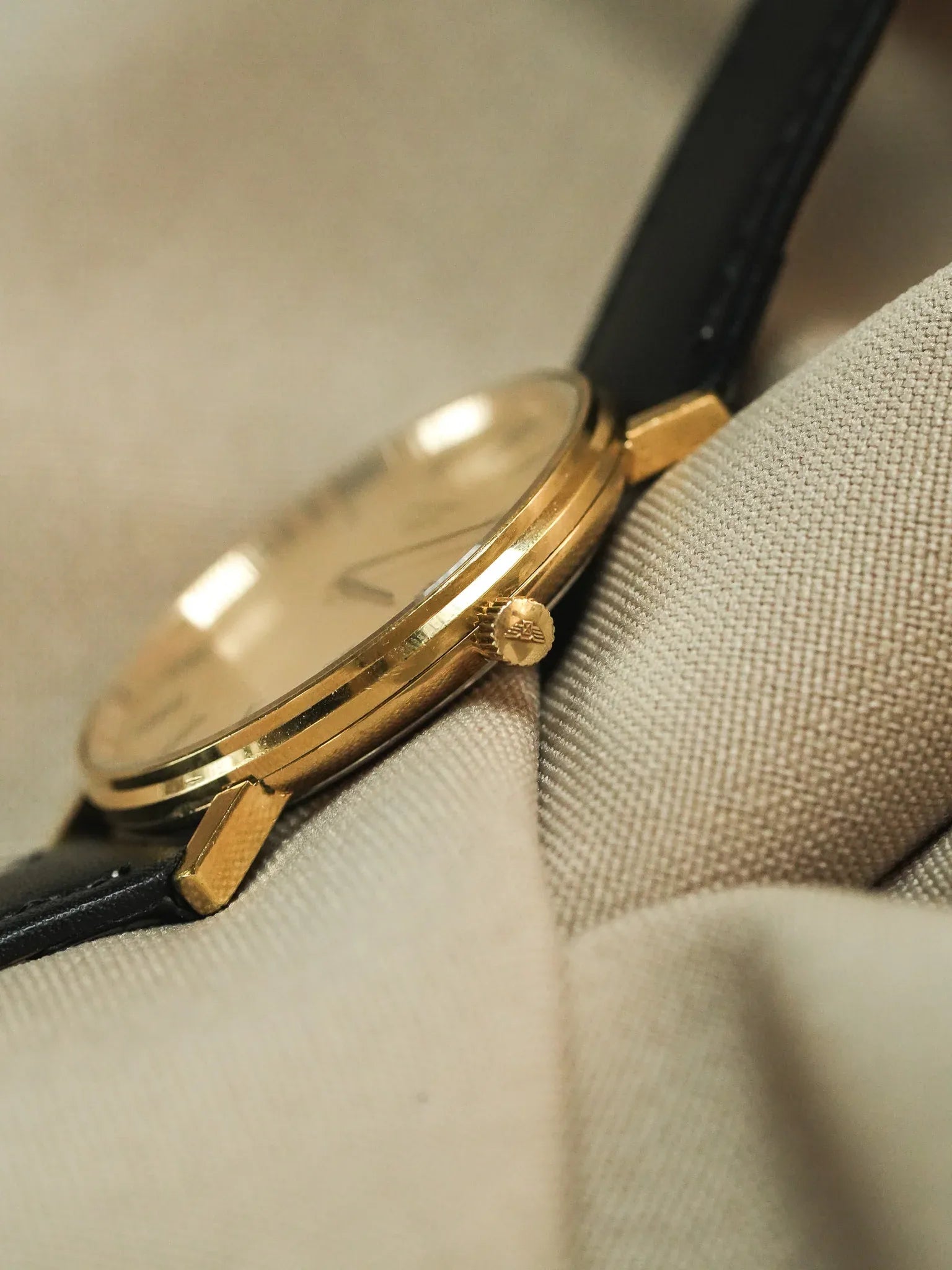 Longines - Boitier Plaqué or Index Romain - 1978 - Atelier Victor