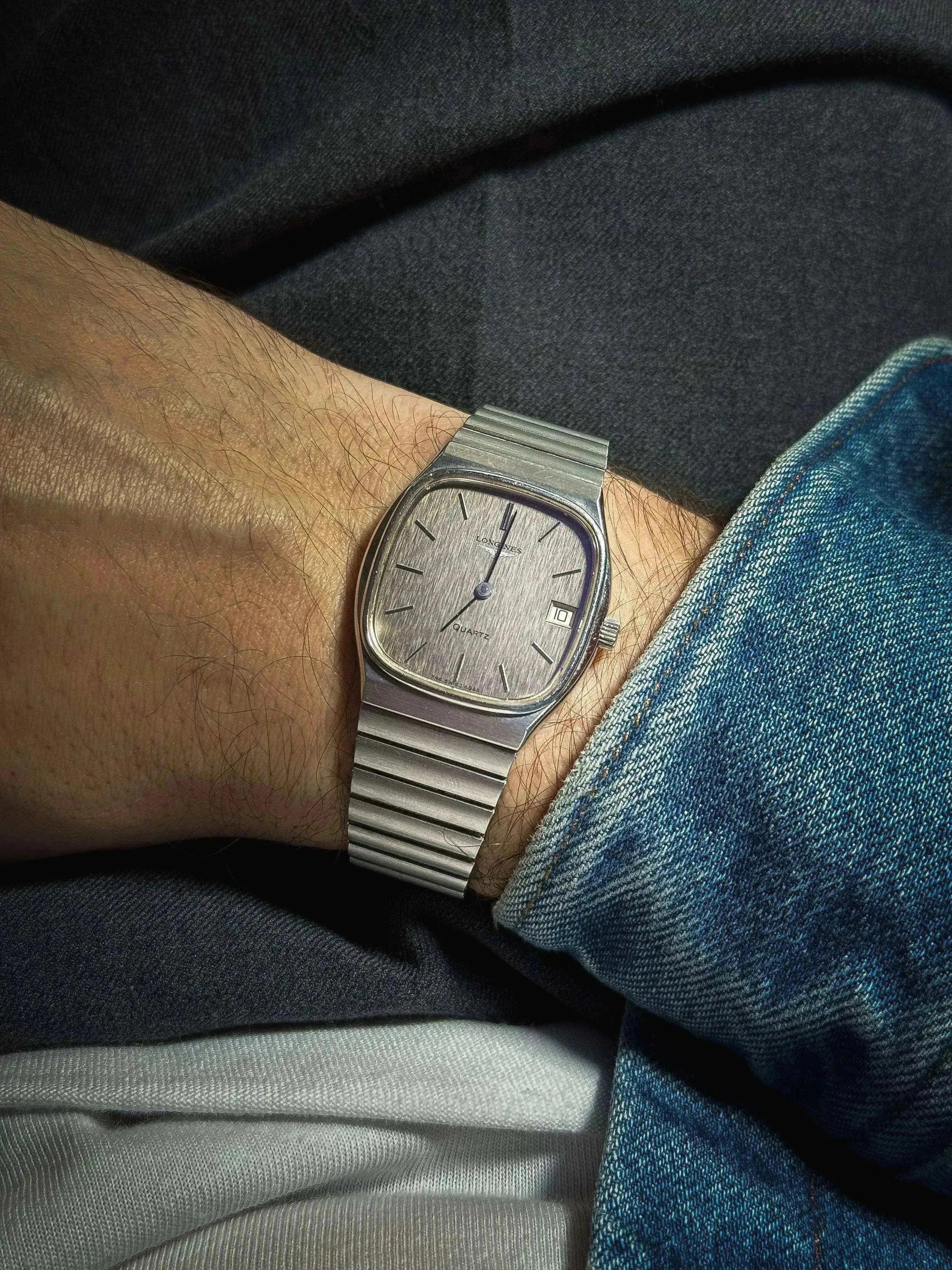 Longines - Bracelet Acier Cadran Lin - 1978 - Atelier Victor