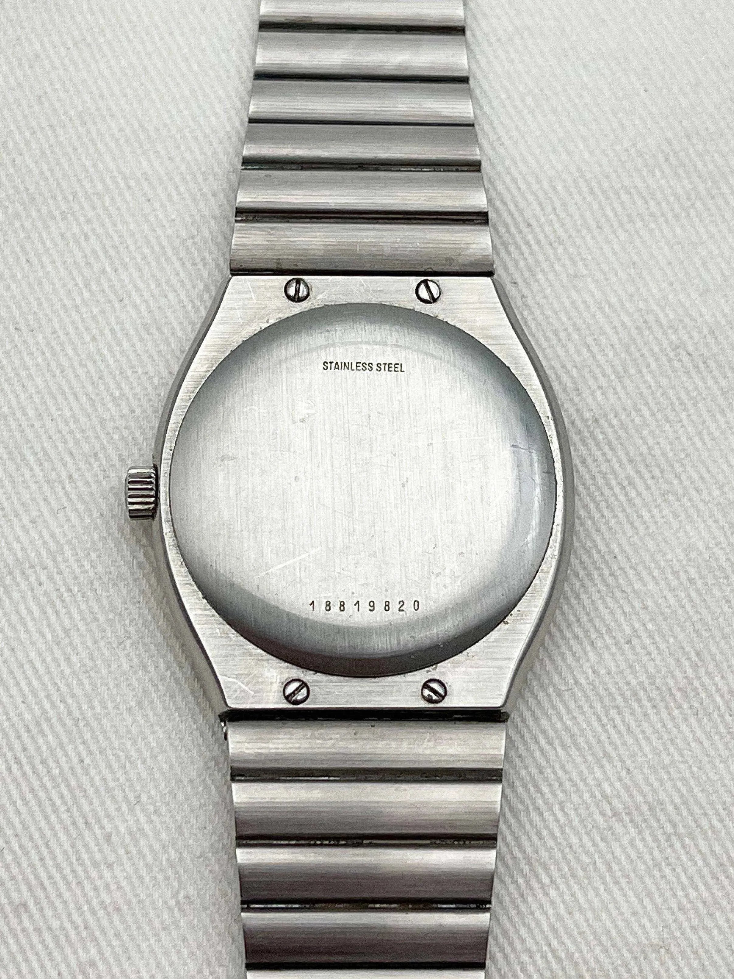 Longines - Bracelet Acier Cadran Lin - 1978 - Atelier Victor Paris - Vintage Watch Shop Dubai