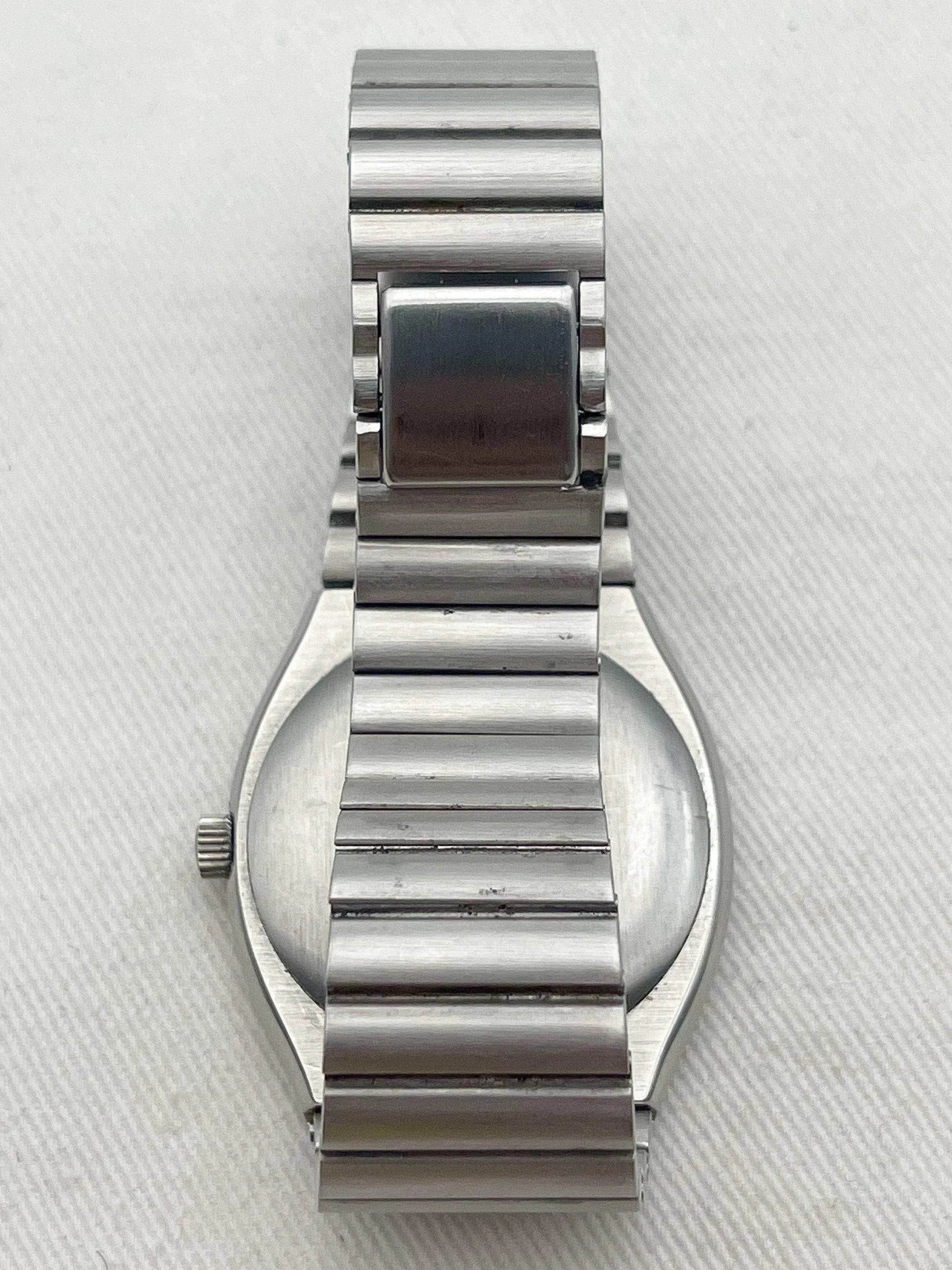 Longines - Bracelet Acier Cadran Lin - 1978 - Atelier Victor Paris - Vintage Watch Shop Dubai