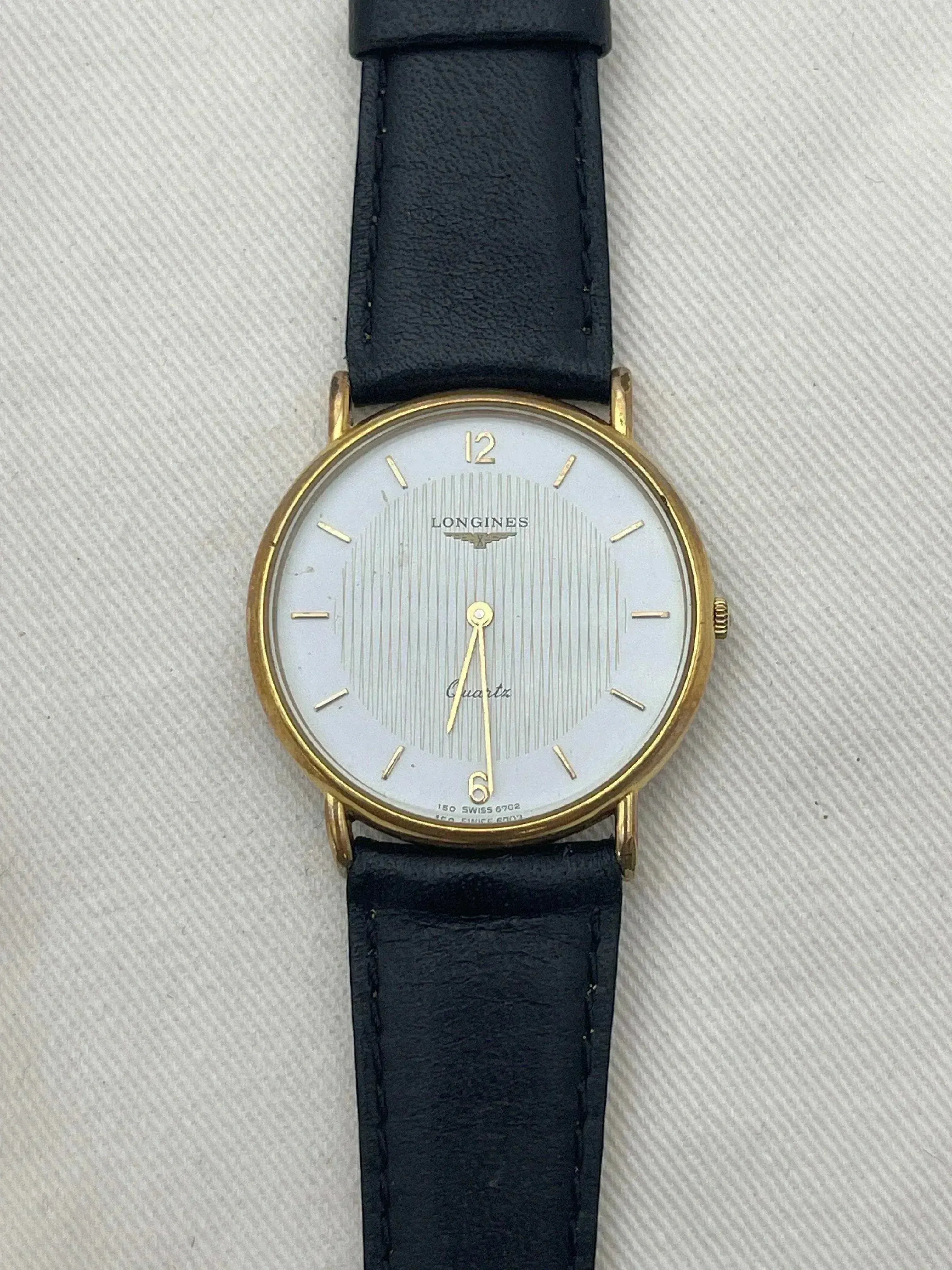 Longines - Cadran blanc Tapissée - 1980s - Atelier Victor