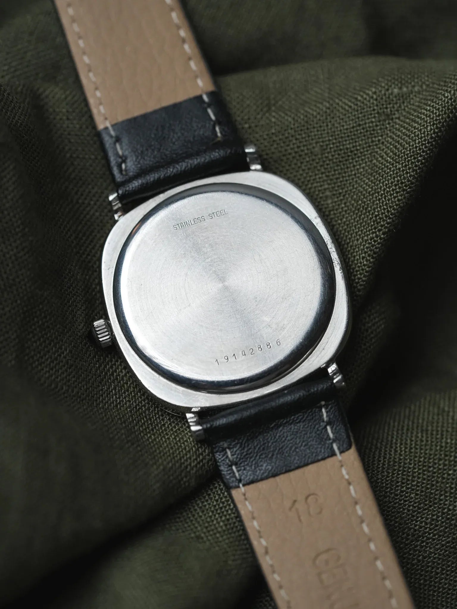 Longines - Cadran TV Acier Patiné date - 1980s - Atelier Victor