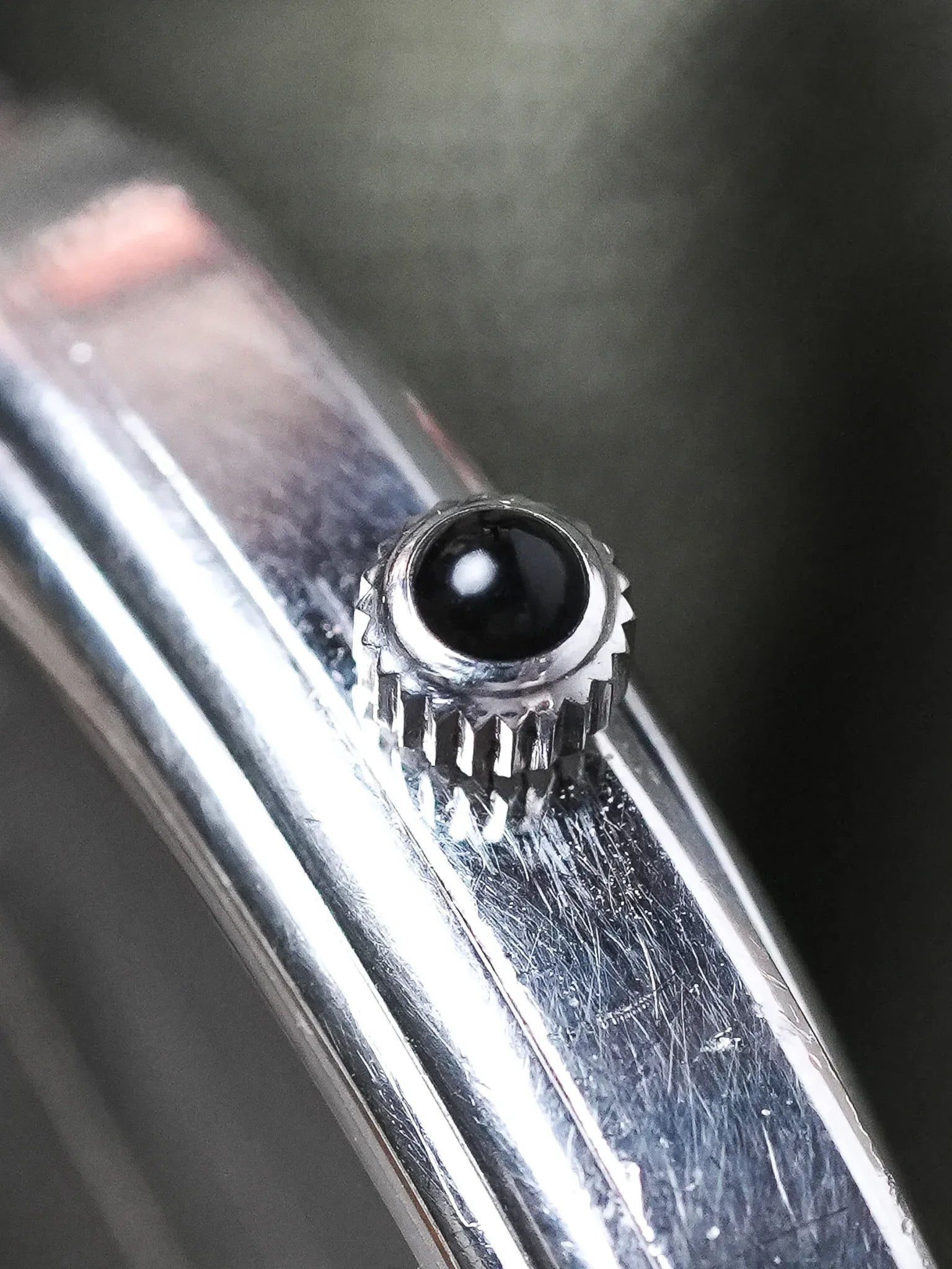 Longines - Cadran TV Acier Patiné date - 1980s - Atelier Victor