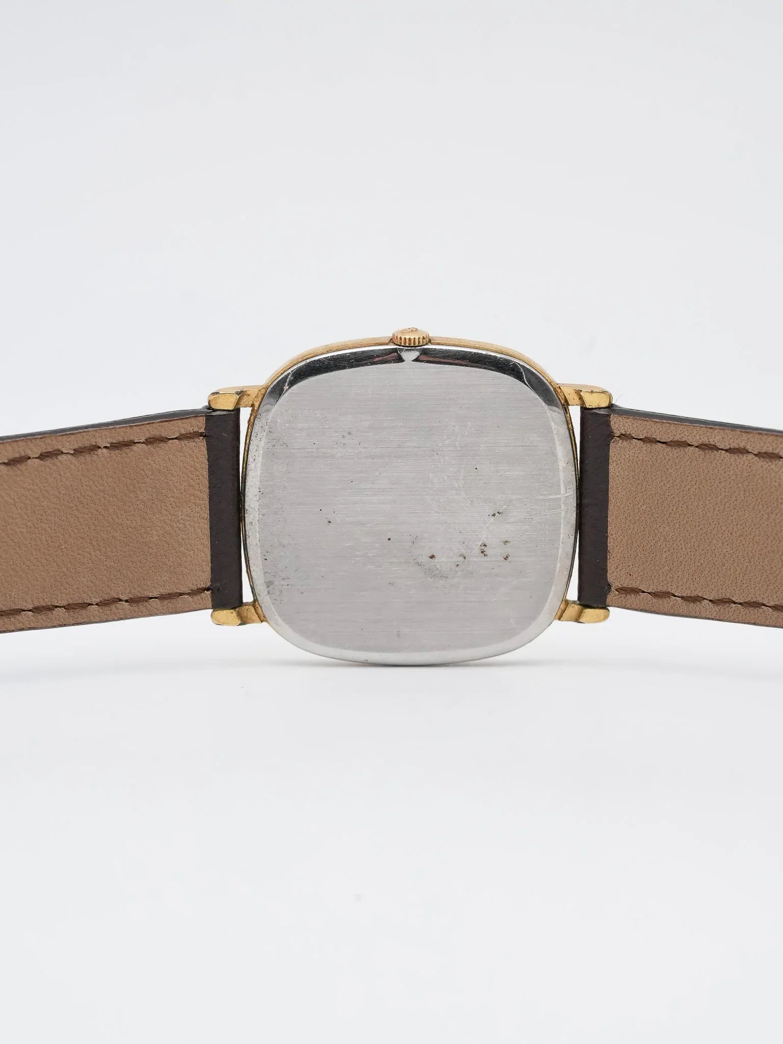 Longines - Cadran TV Plaqué Or Tapisserie - 1980s - Atelier Victor