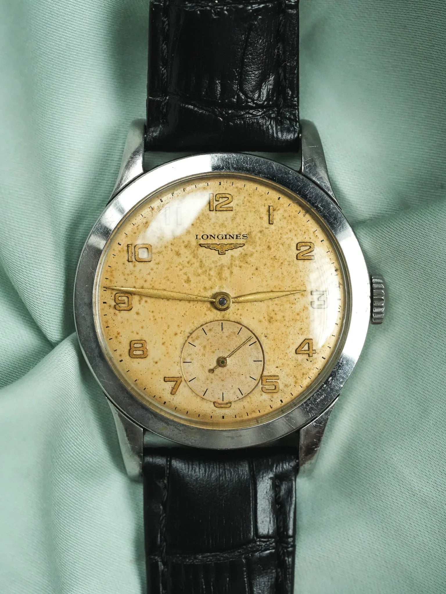 Longines - Calatrava Cadran Sunburn - ARCHIVES - 1959 - Atelier Victor - Vintage  Shop