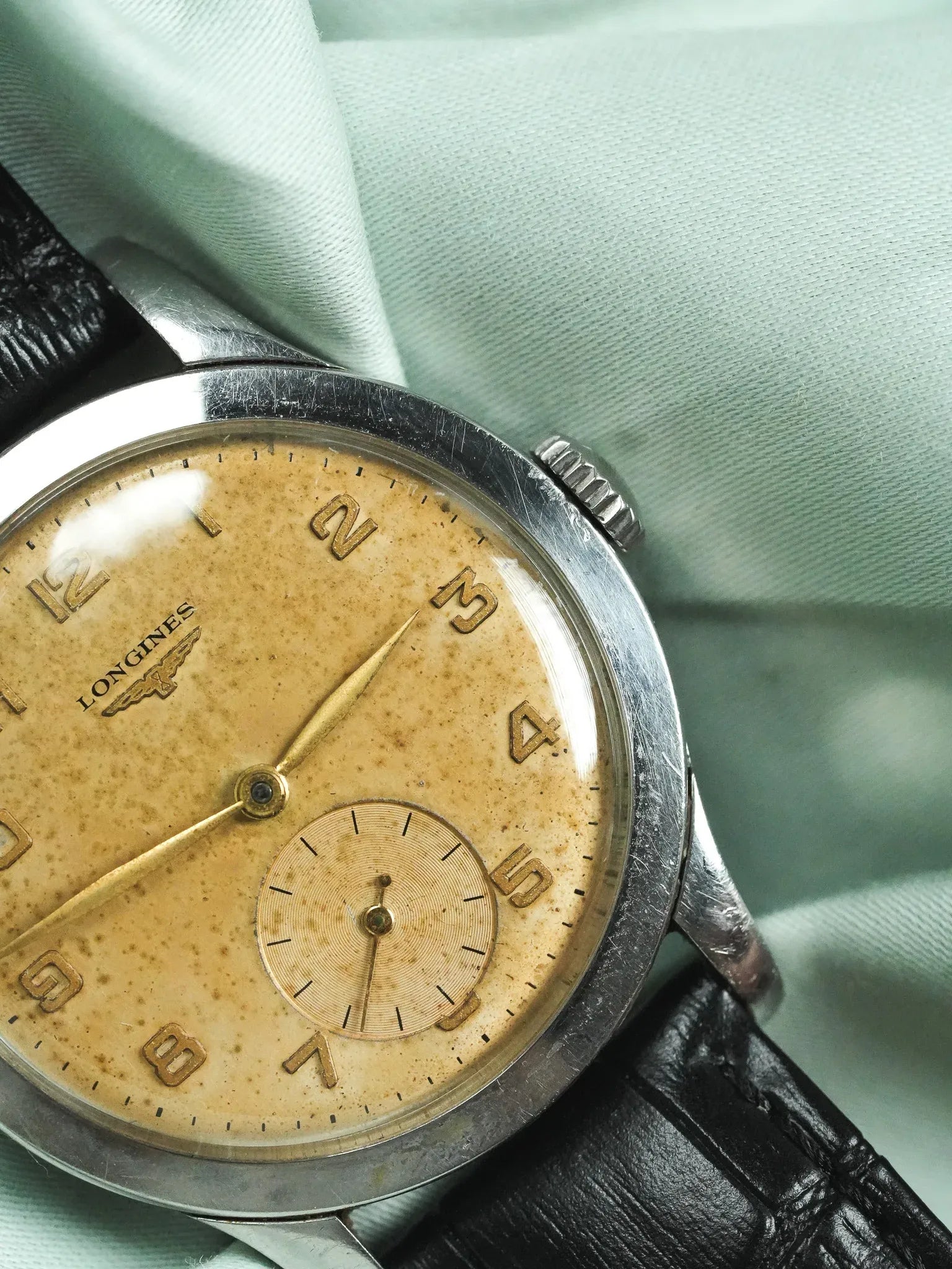 Longines - Calatrava Cadran Sunburn - ARCHIVES - 1959 - Atelier Victor - Vintage  Shop