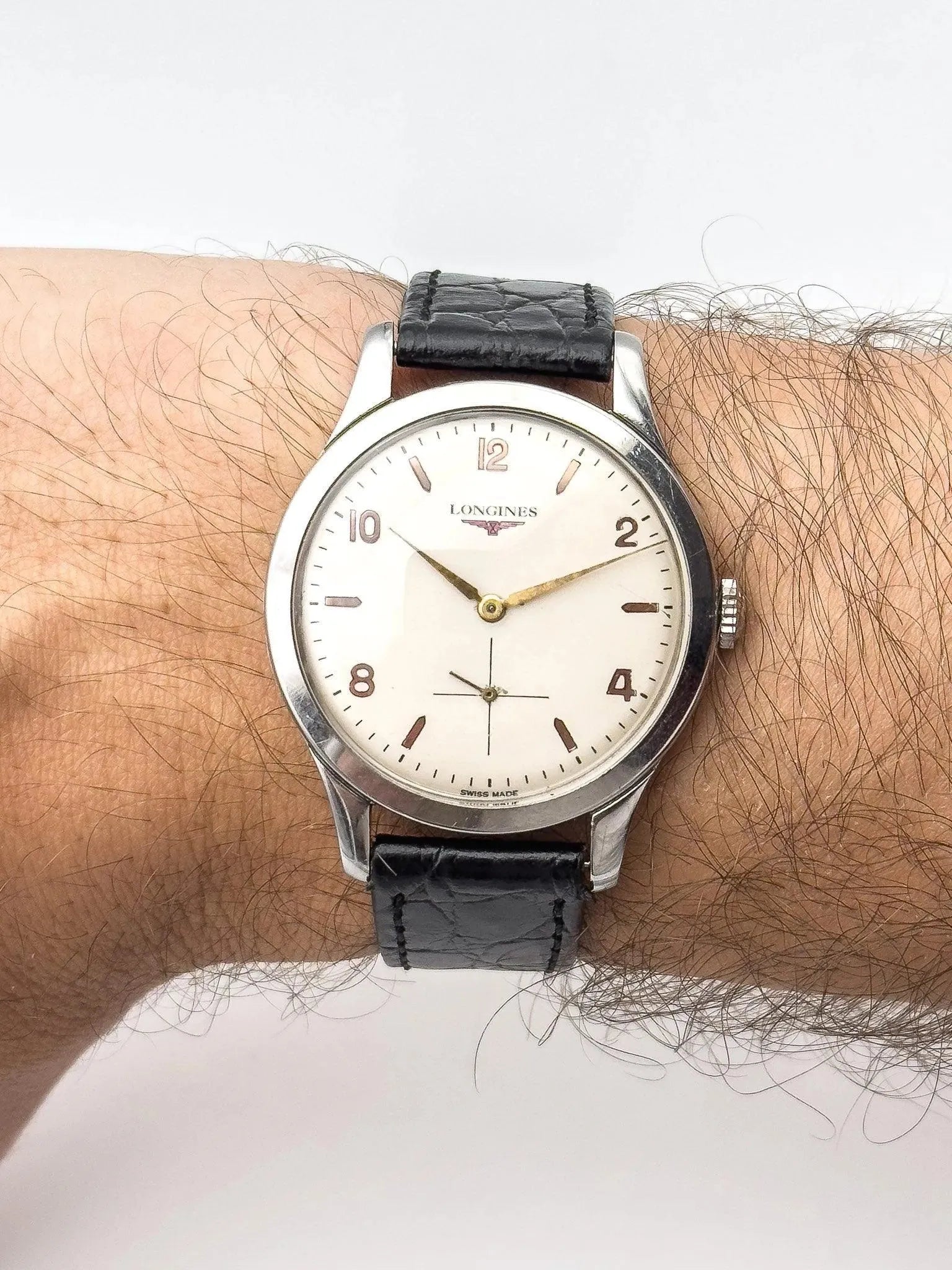 Longines - Calatrava Jumbo - 1939 - Atelier Victor Paris - Vintage Watch Shop Dubai