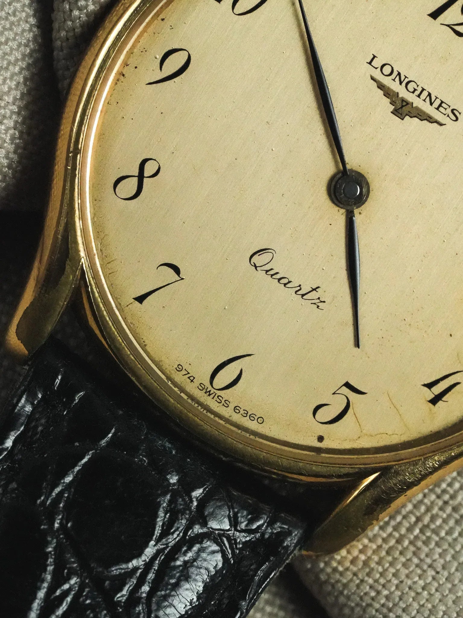 Longines - Chiffres "Breguet" Extra plate quartz - 1980s - Atelier Victor