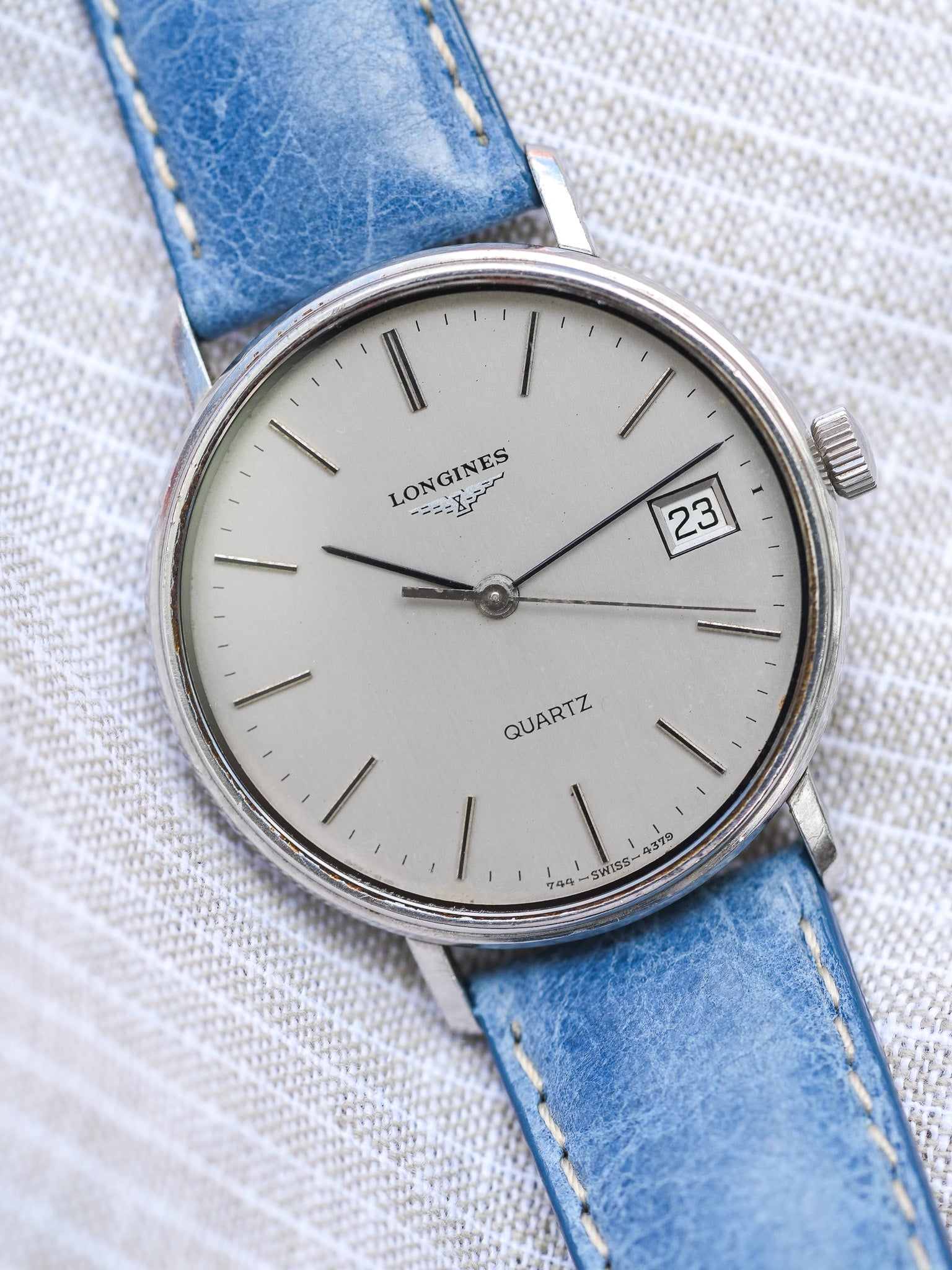 Longines - Circle Acier Date - 1980s - Atelier Victor Paris - Vintage Watch Shop Dubai
