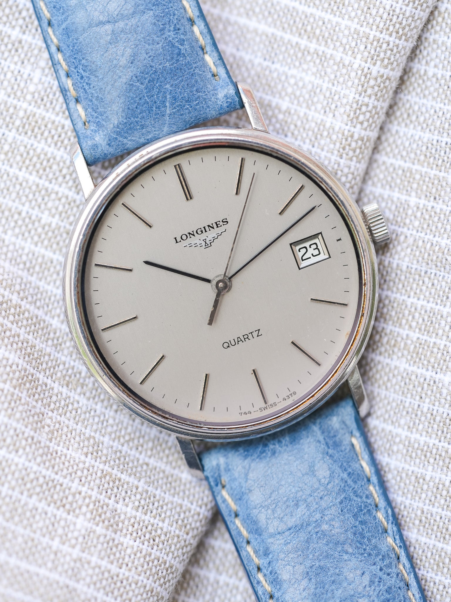 Longines - Circle Acier Date - 1980s - Atelier Victor Paris - Vintage Watch Shop Dubai