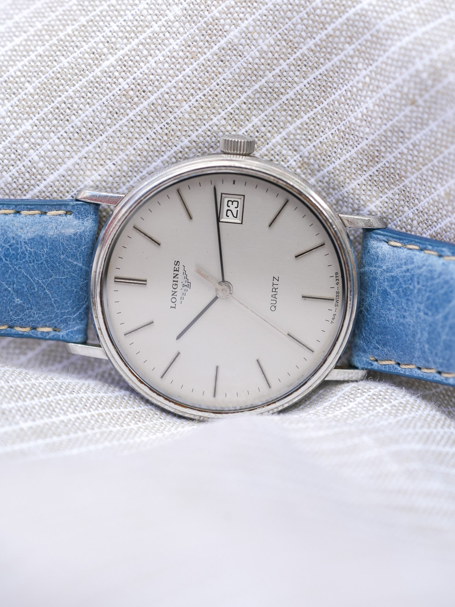 Longines - Circle Acier Date - 1980s - Atelier Victor Paris - Vintage Watch Shop Dubai