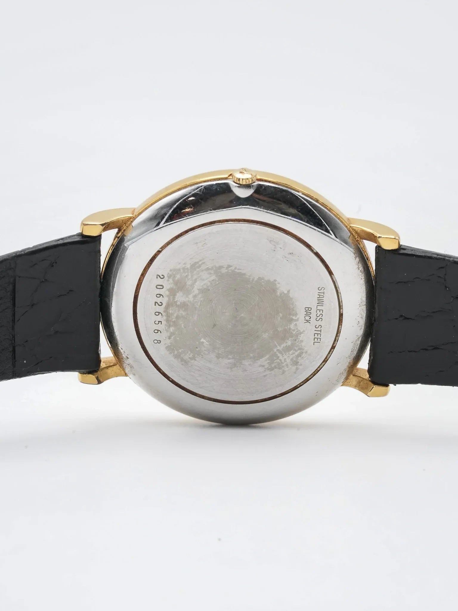 Longines - Circle Cadran doré lin date - 1980s - Atelier Victor