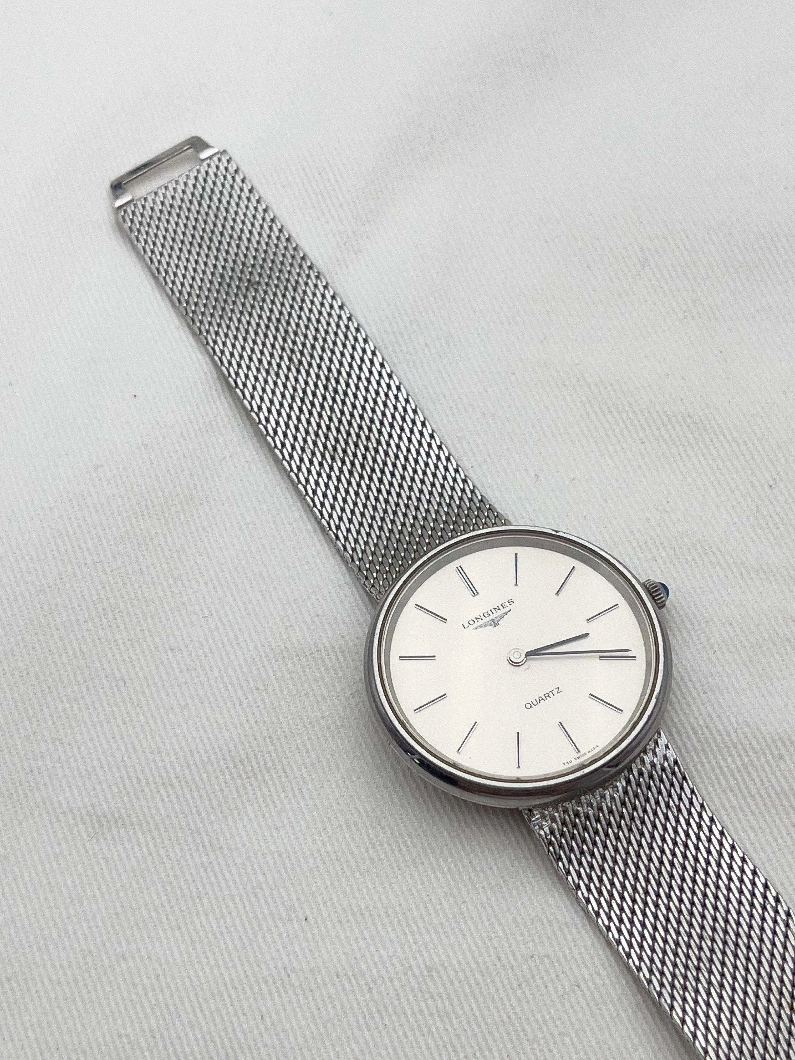 Longines - Circle Full Steel - 1978 - Atelier Victor Paris - Vintage Watch Shop Dubai