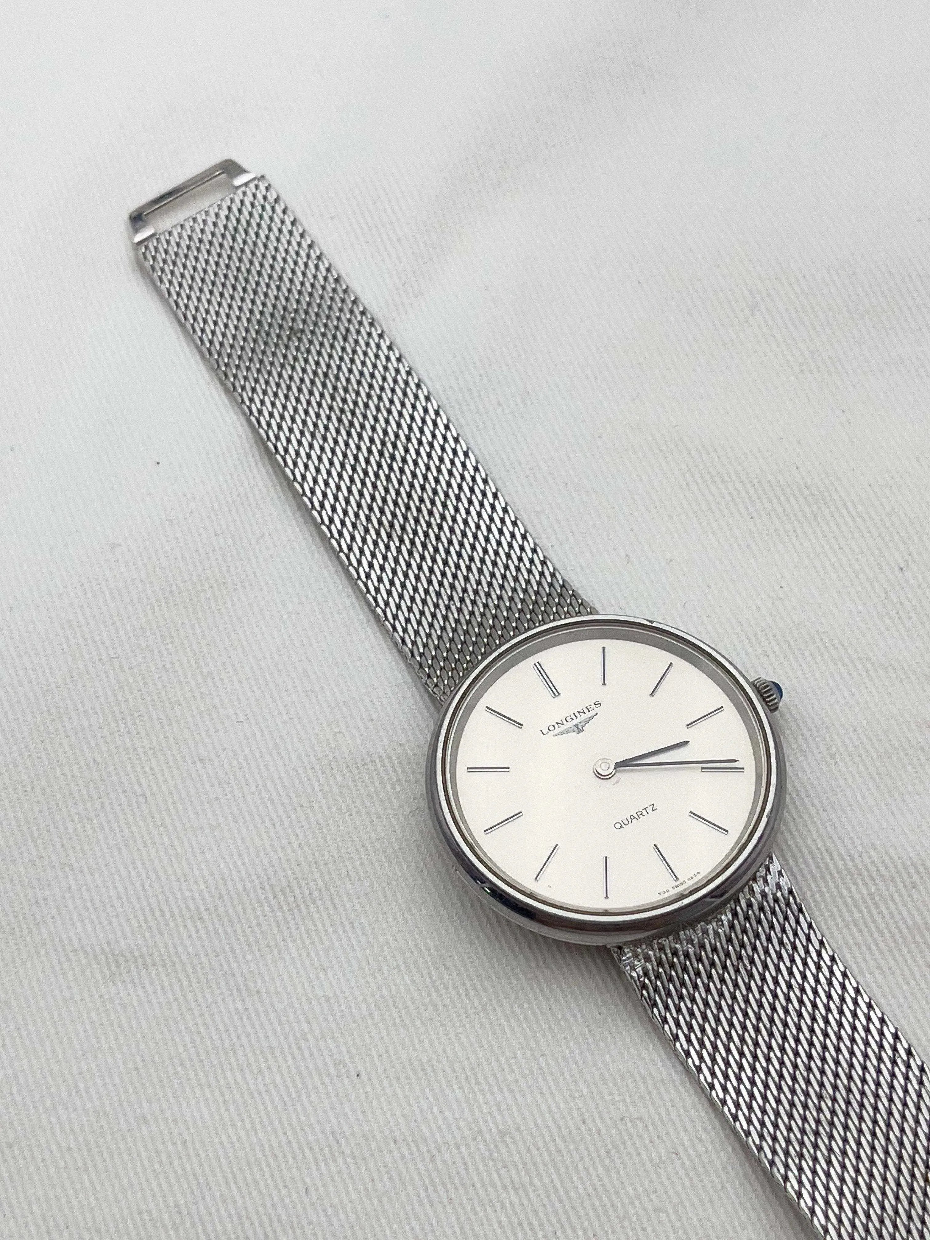 Longines - Circle Full Steel - 1978 - Atelier Victor - Vintage  Shop