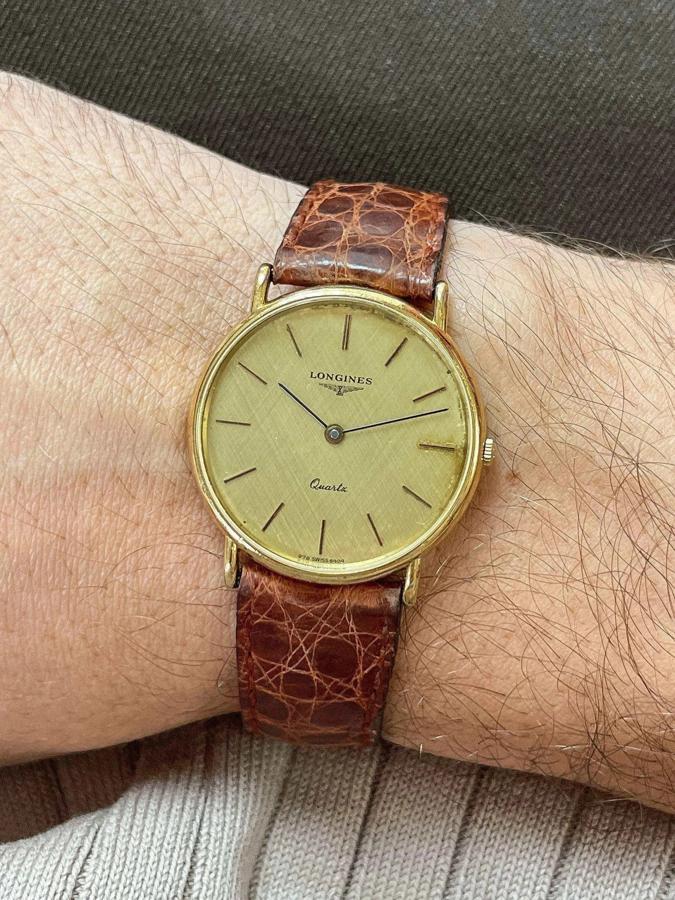 Longines - Circle Gold Patine - 1989 - Atelier Victor Paris - Vintage Watch Shop Dubai