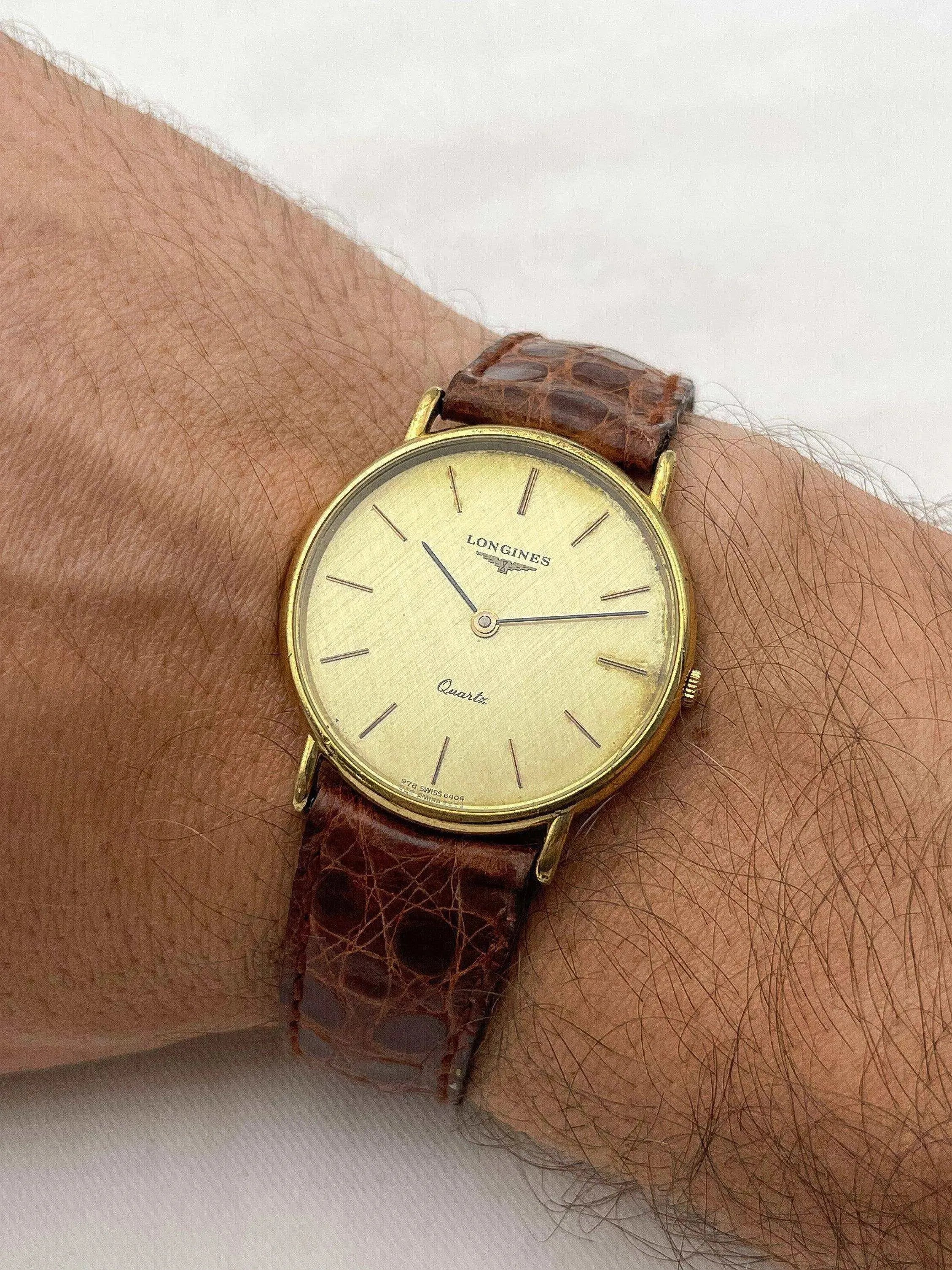 Longines - Circle Gold Patine - 1989 - Atelier Victor Paris - Vintage Watch Shop Dubai