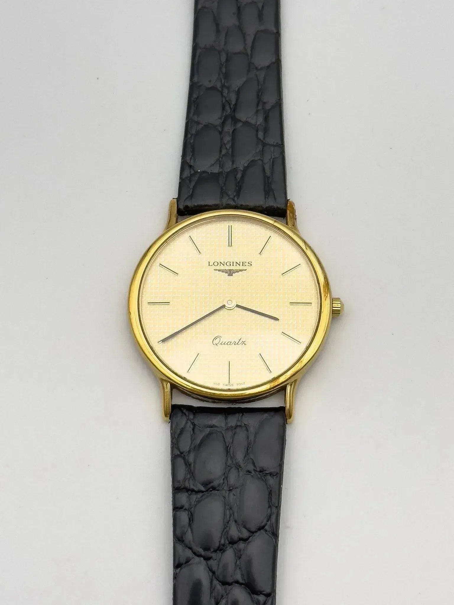 Longines - Clous de Paris Circle Gold - 1980s - Atelier Victor