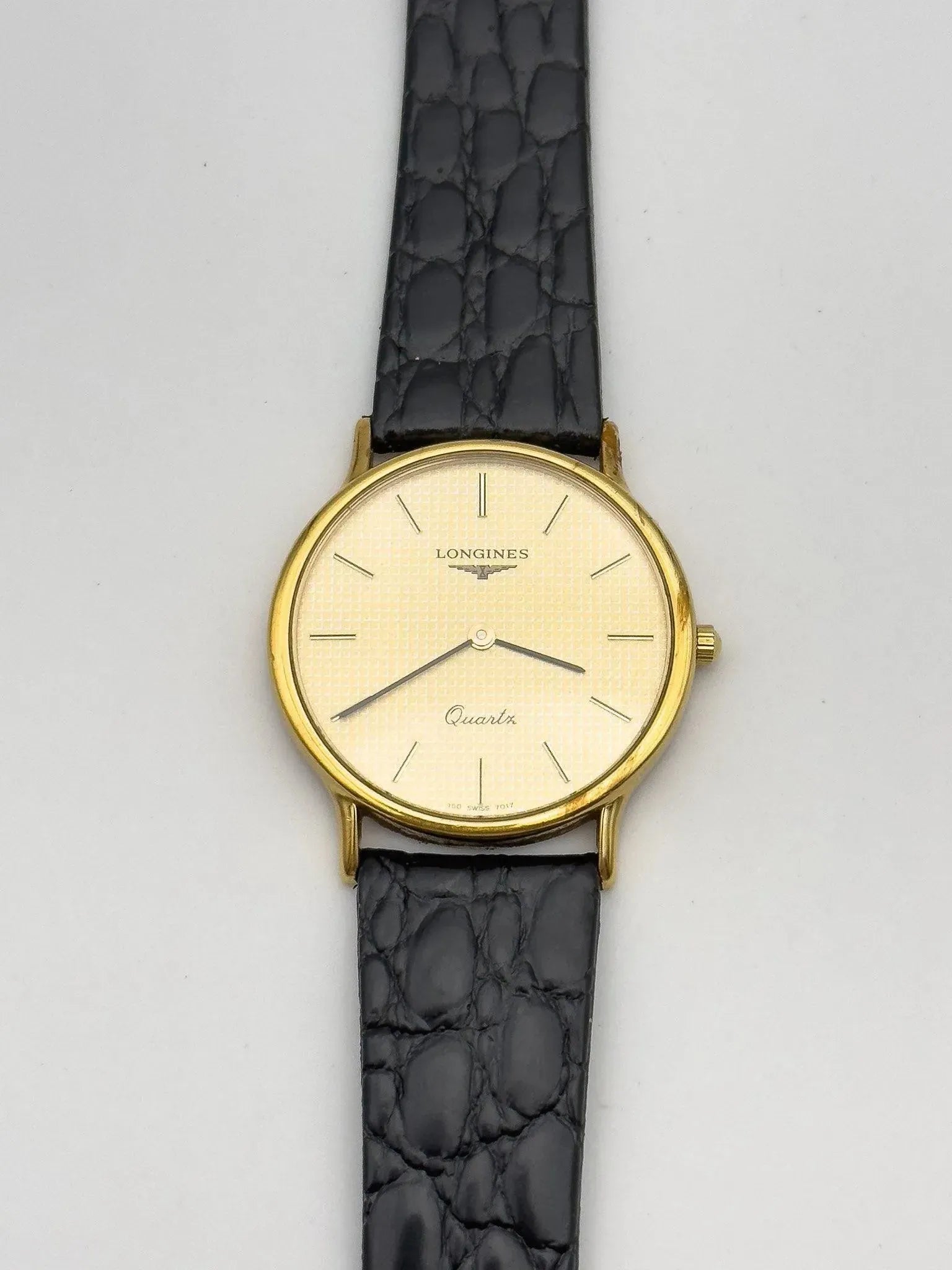 Longines - Clous de Paris Circle Gold - 1980s - Atelier Victor - Vintage  Shop