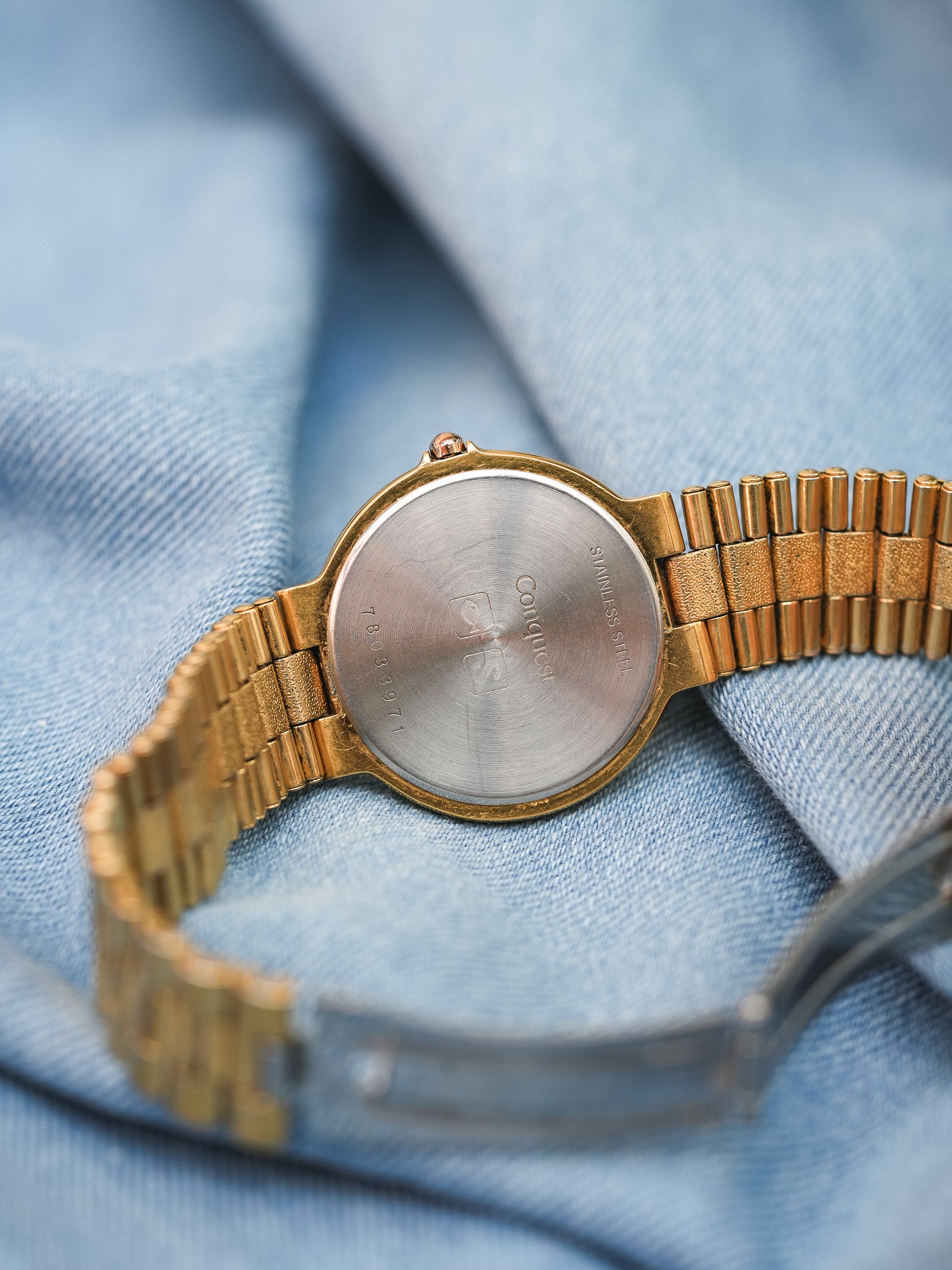 Longines - Conquest date Plaqué or - 1990s - Atelier Victor - Vintage  Shop