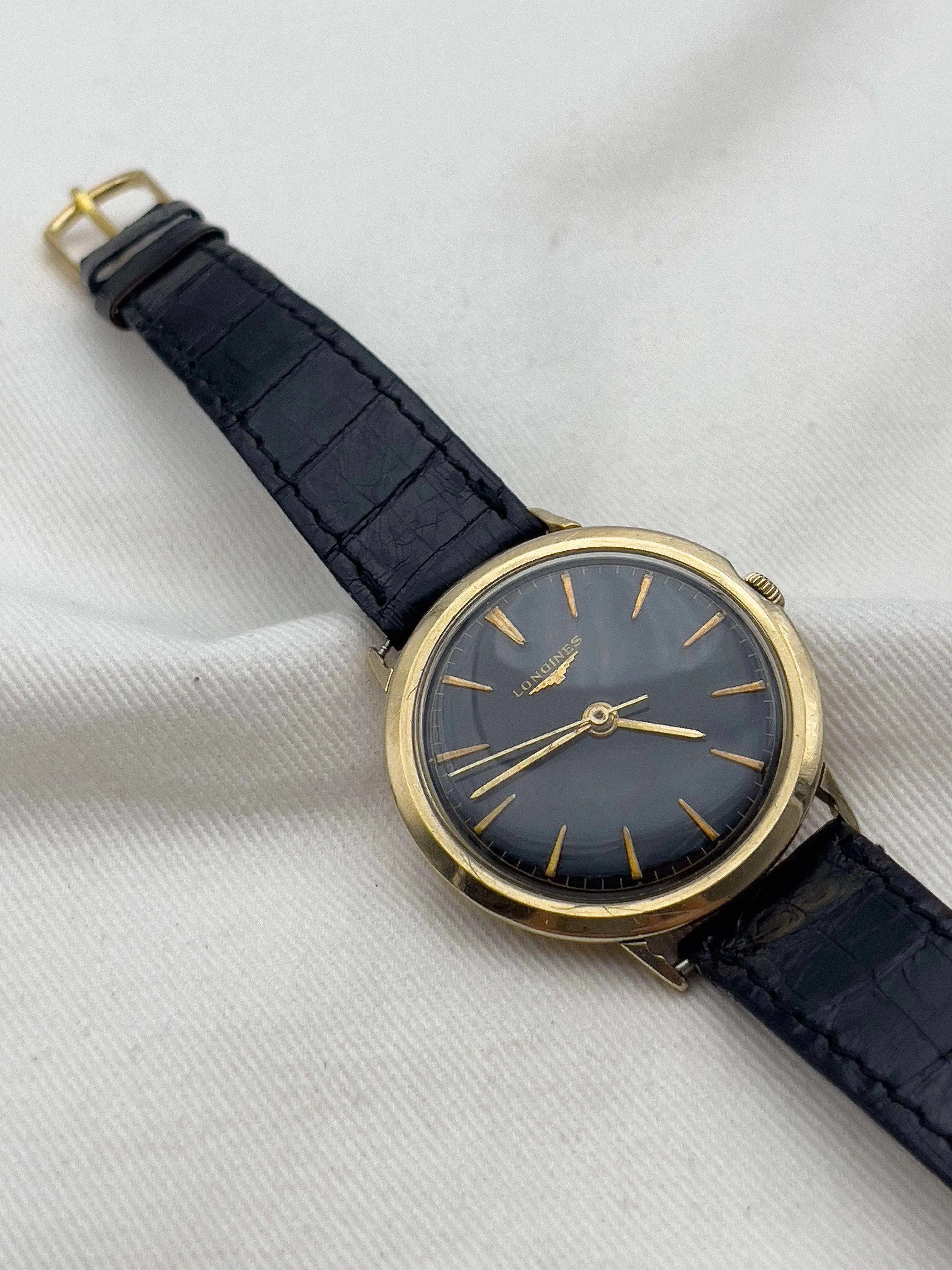 Longines - Dark Dial - 1960 - Atelier Victor Paris - Vintage Watch Shop Dubai
