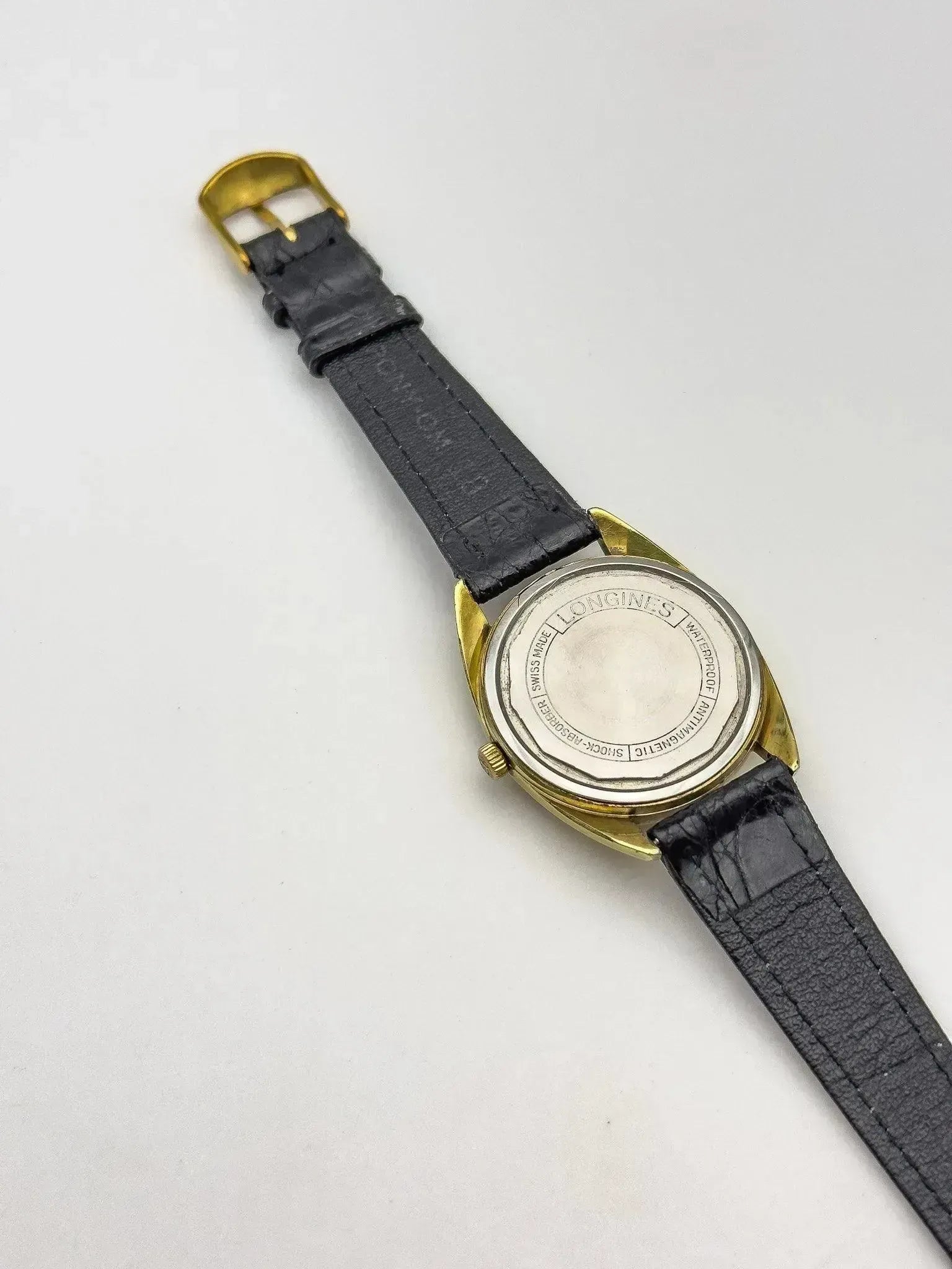 Longines - Dress Gold Watch Date - 1970s - Atelier Victor