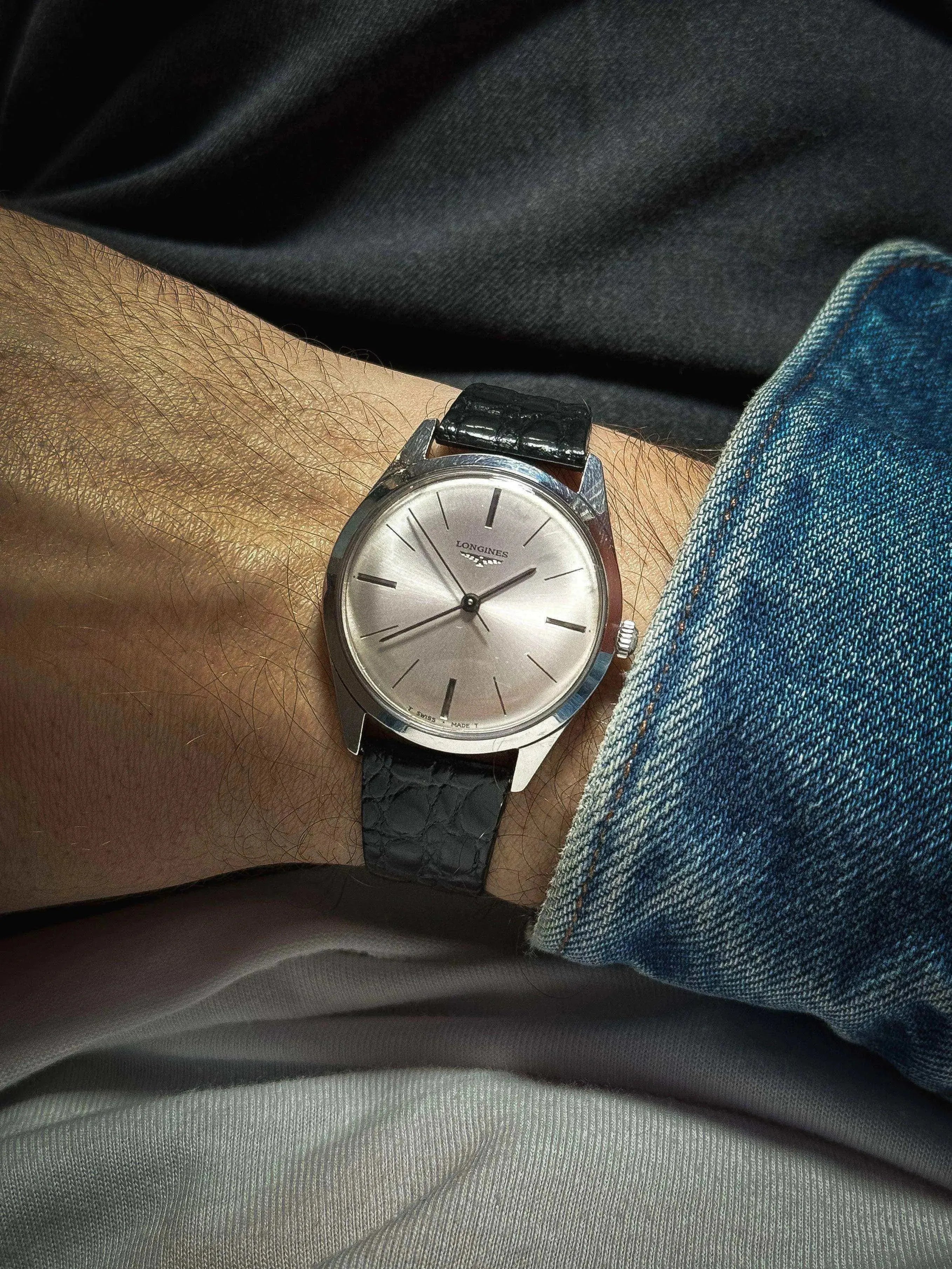 Longines - Dress Watch Silver - Box - 1966 - Atelier Victor Paris - Vintage Watch Shop Dubai