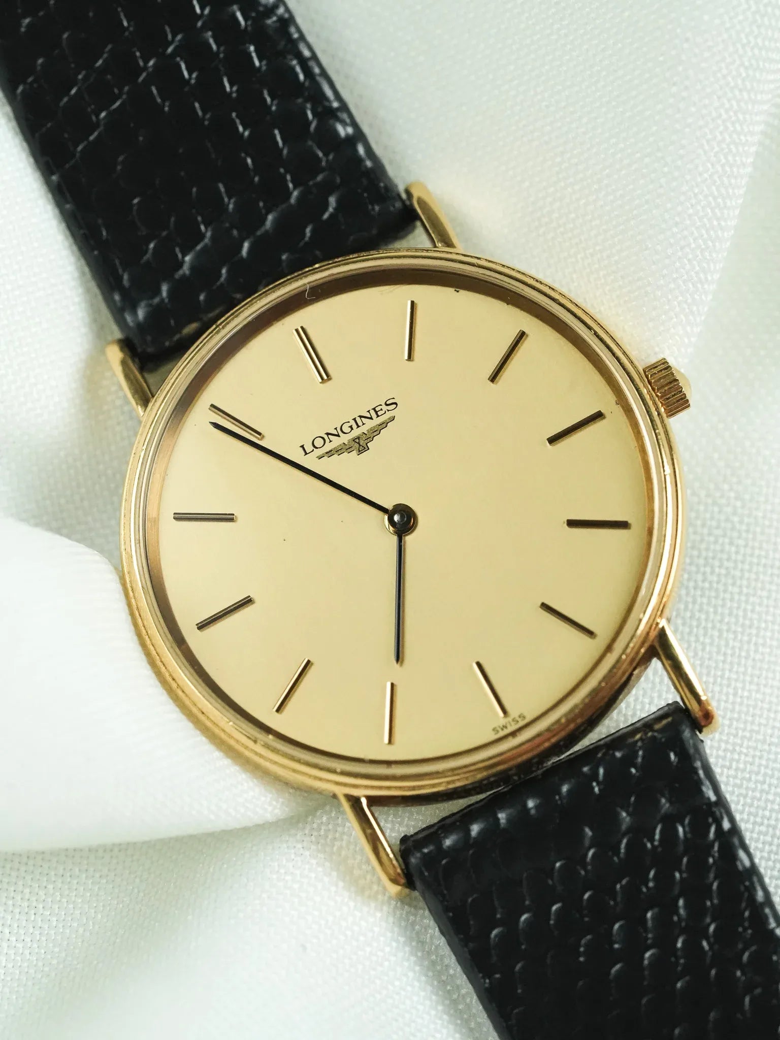 Longines - Extra slim or quartz - 1980s - Atelier Victor