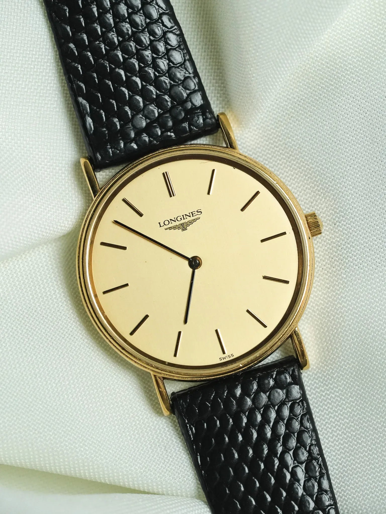 Longines - Extra slim or quartz - 1980s - Atelier Victor - Vintage  Shop