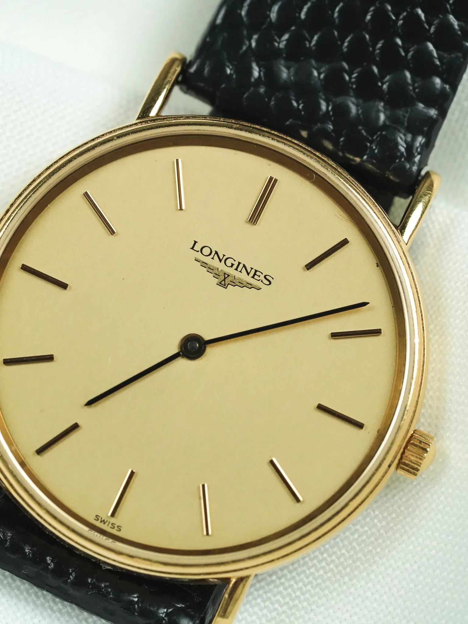 Longines - Extra slim or quartz - 1980s - Atelier Victor - Vintage  Shop