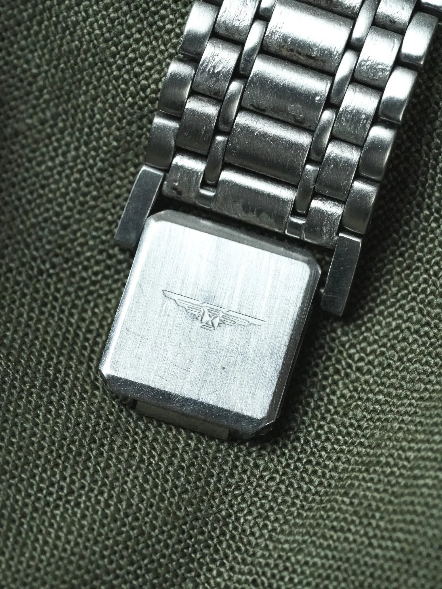 Longines - Flagship Maille Acier Cadran Lunette Or - 1980s - Atelier Victor