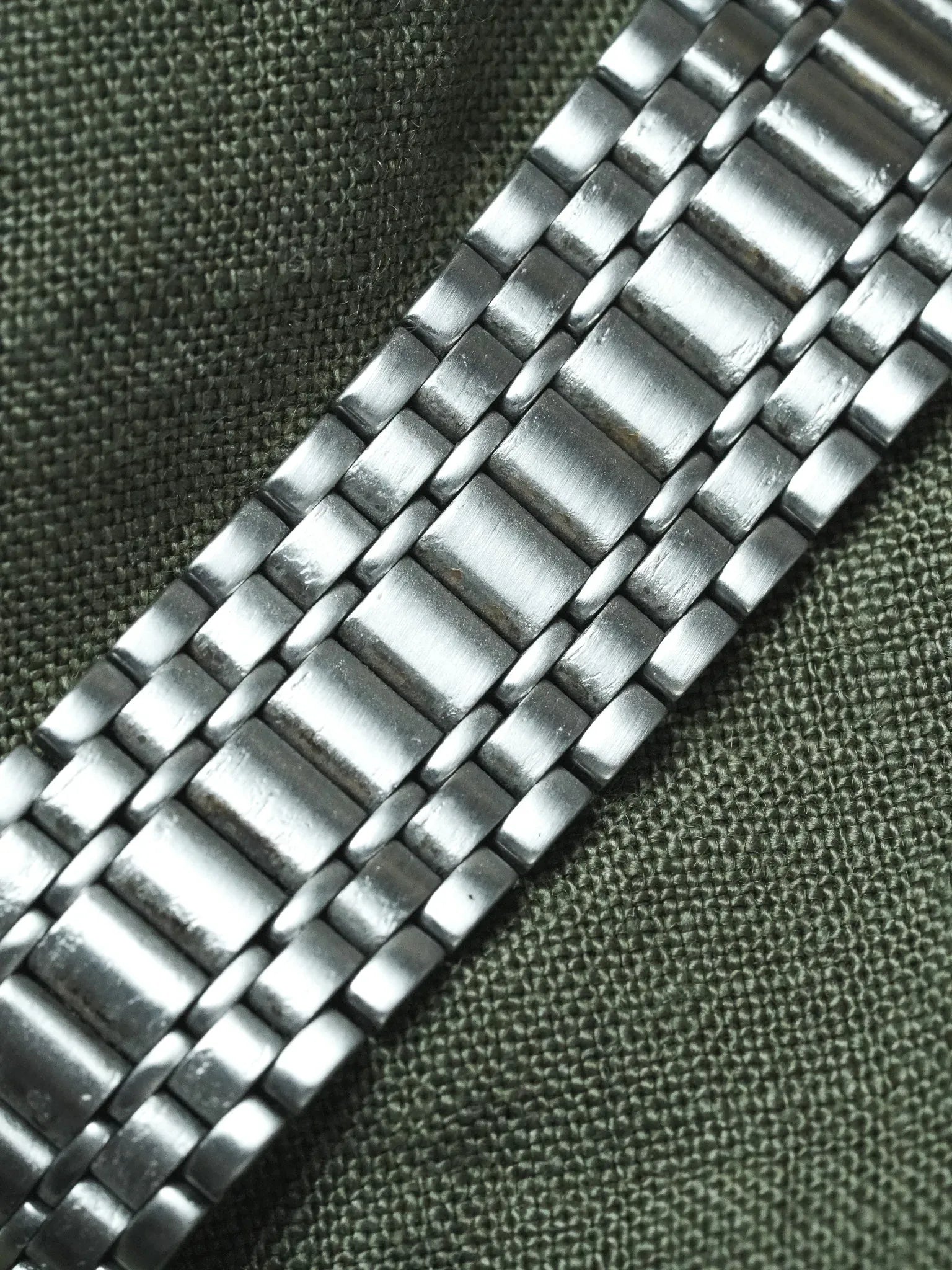 Longines - Flagship Maille Acier Cadran Lunette Or - 1980s - Atelier Victor