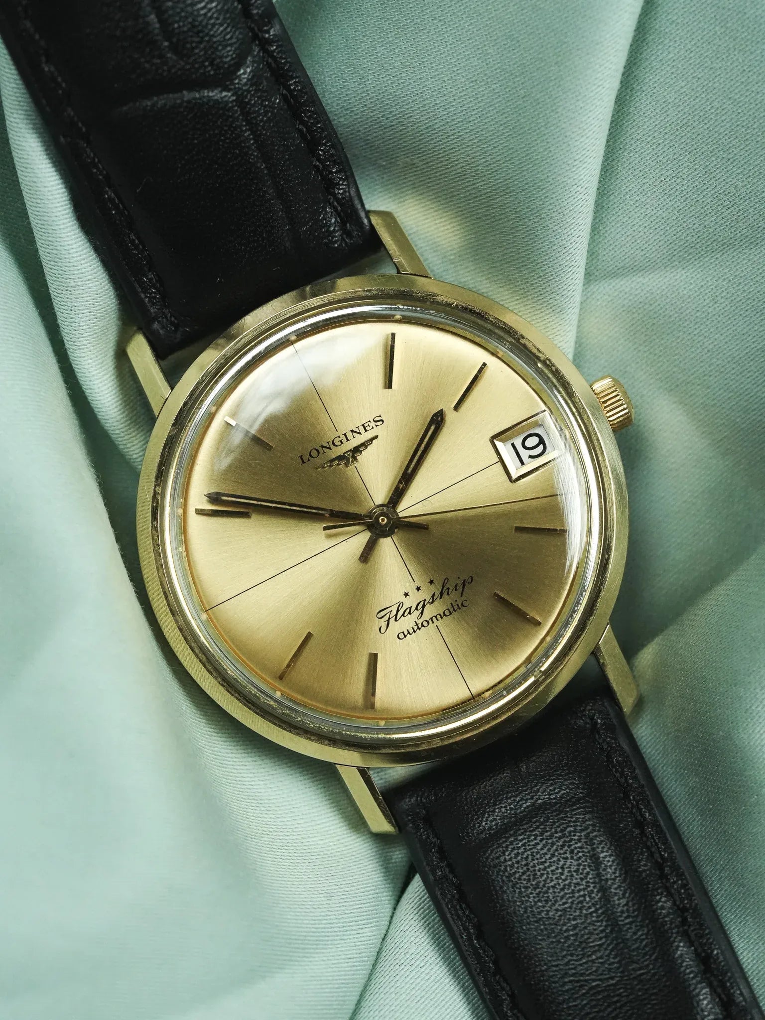 Longines - Flagship Or Jaune 18k - 1966 - Atelier Victor - Vintage  Shop