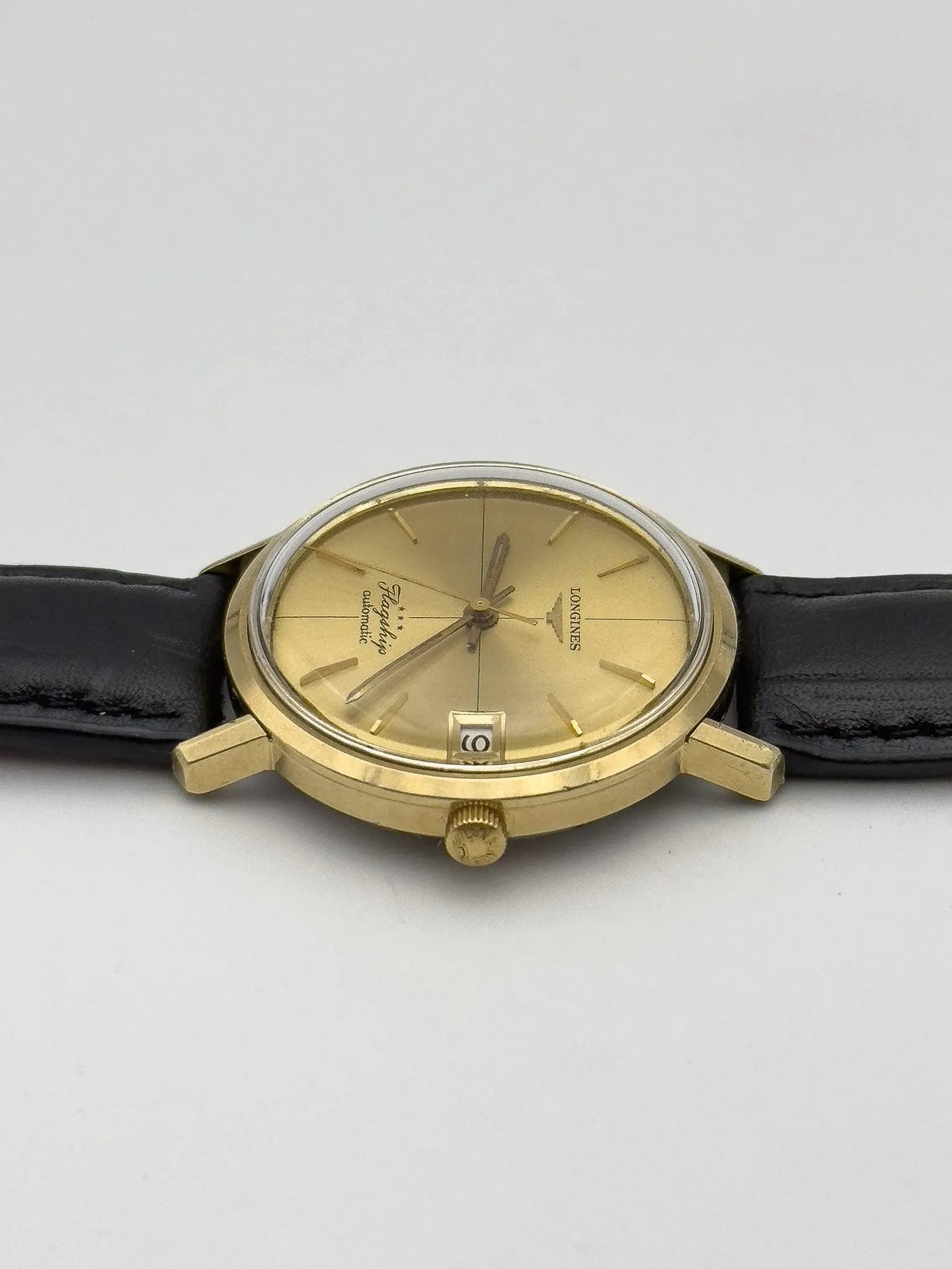 Longines - Flagship Or Jaune 18k - Papier - 1966 - Atelier Victor Paris - Vintage Watch Shop Dubai