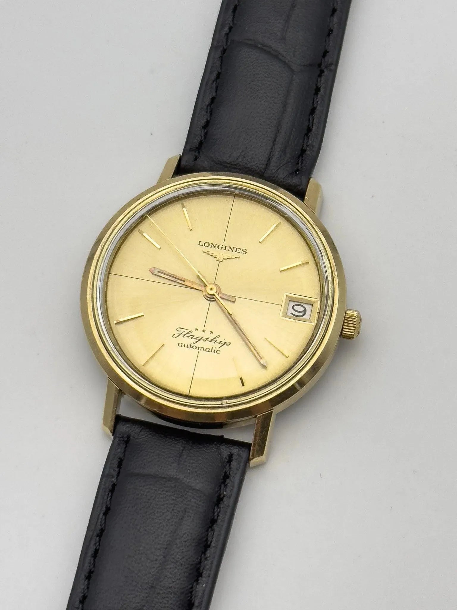 Longines - Flagship Or Jaune 18k - Papier - 1966 - Atelier Victor Paris - Vintage Watch Shop Dubai