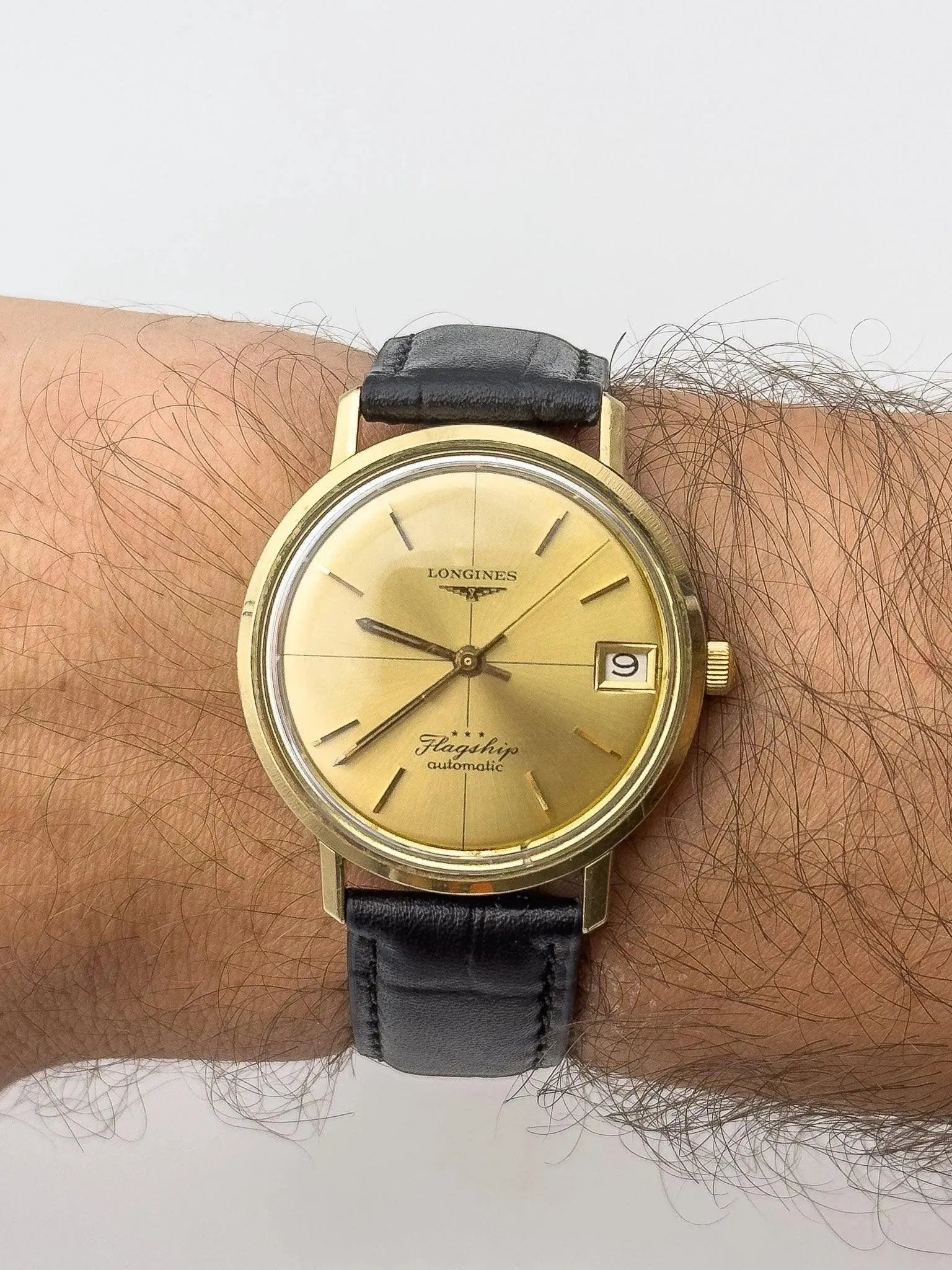 Longines - Flagship Or Jaune 18k - Papier - 1966 - Atelier Victor Paris - Vintage Watch Shop Dubai