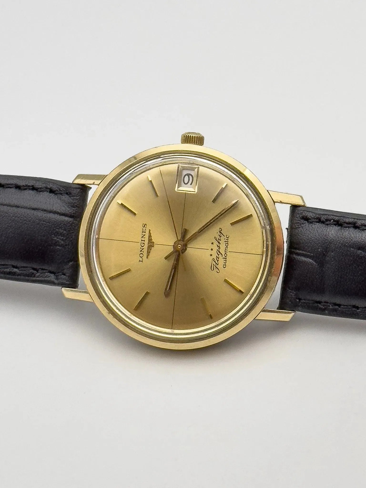 Longines - Flagship Or Jaune 18k - Papier - 1966 - Atelier Victor Paris - Vintage Watch Shop Dubai